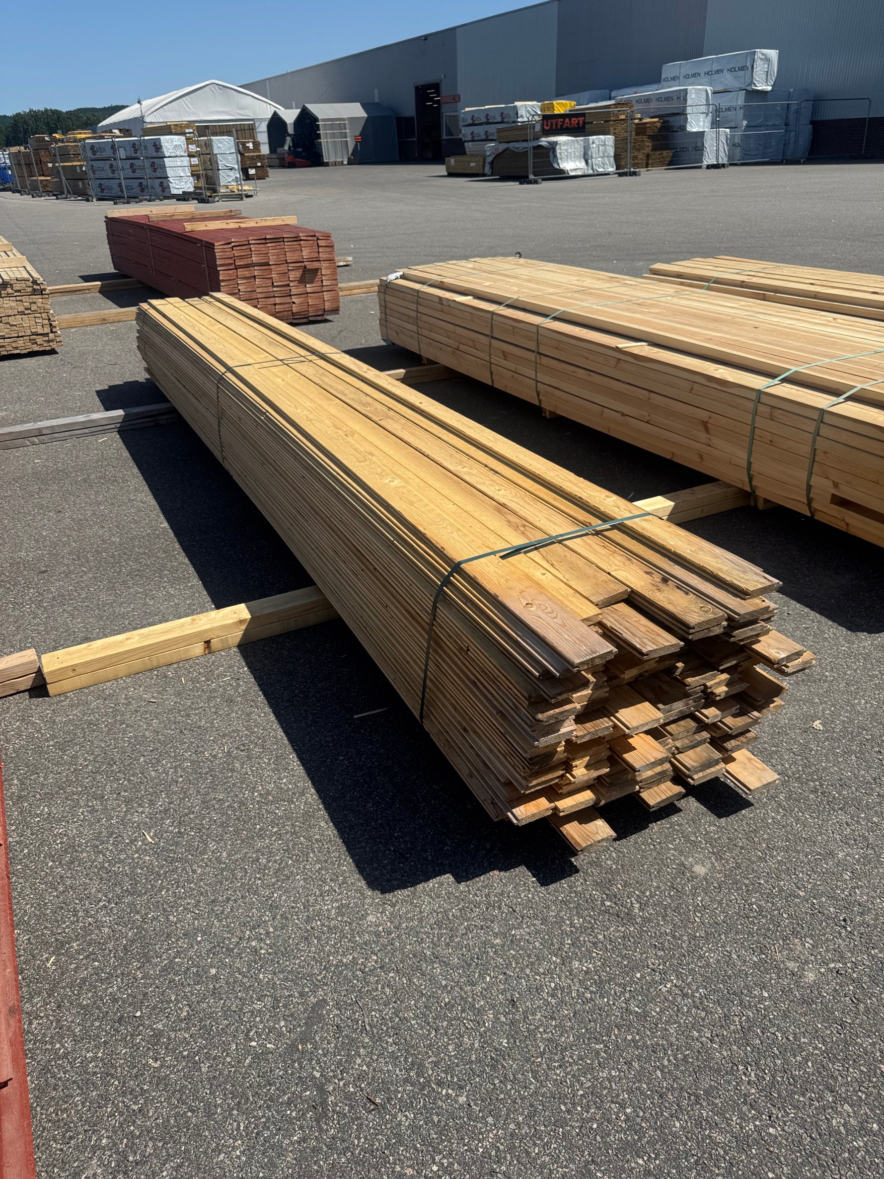 Paket Råspont 20x95 mm, 145 st 4,80 m
