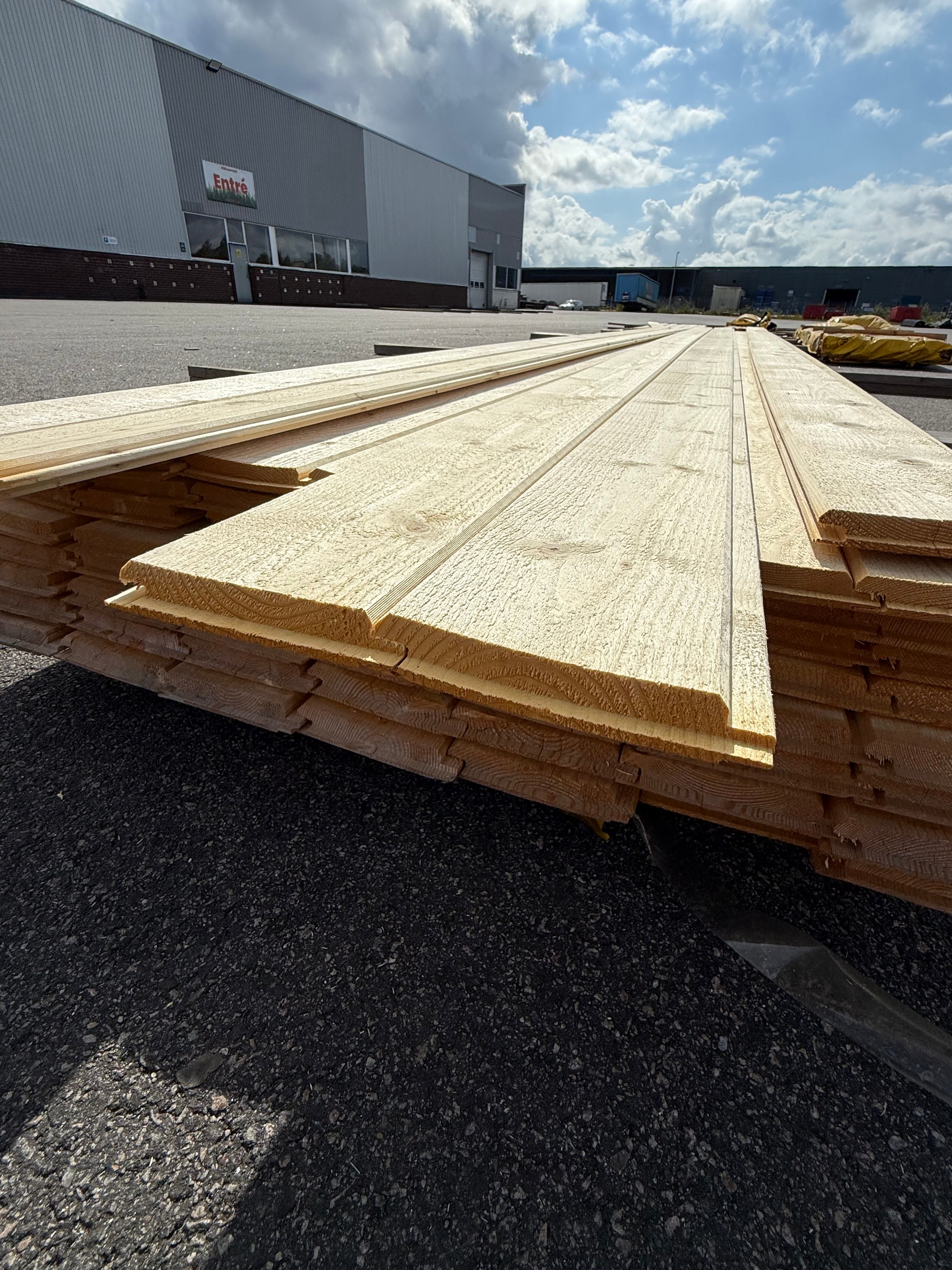 Paket Dubbelfasspont 22x145 – Gran 59 st, 5,4 m