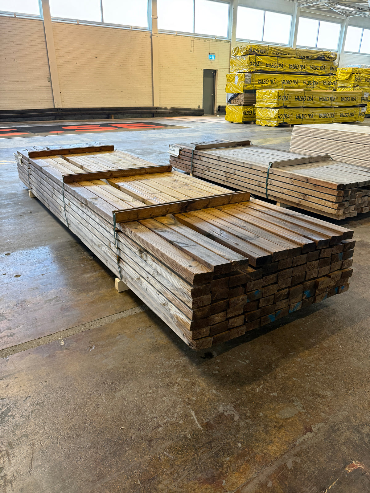 Paket Tryckimpregnerade Reglar 45×95 mm C14 3,90 m – 76 st NTR-AB