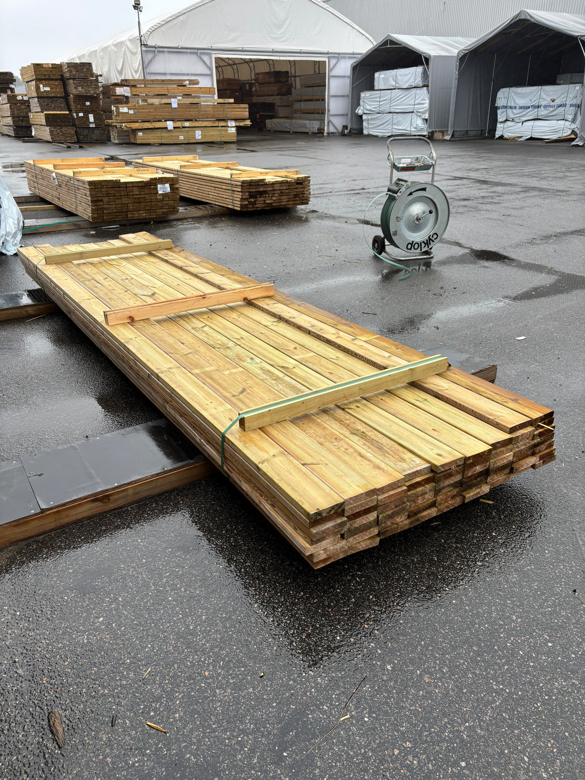 Paket Tryckimpregnerad Trall 28x120mm 4,20m 58st