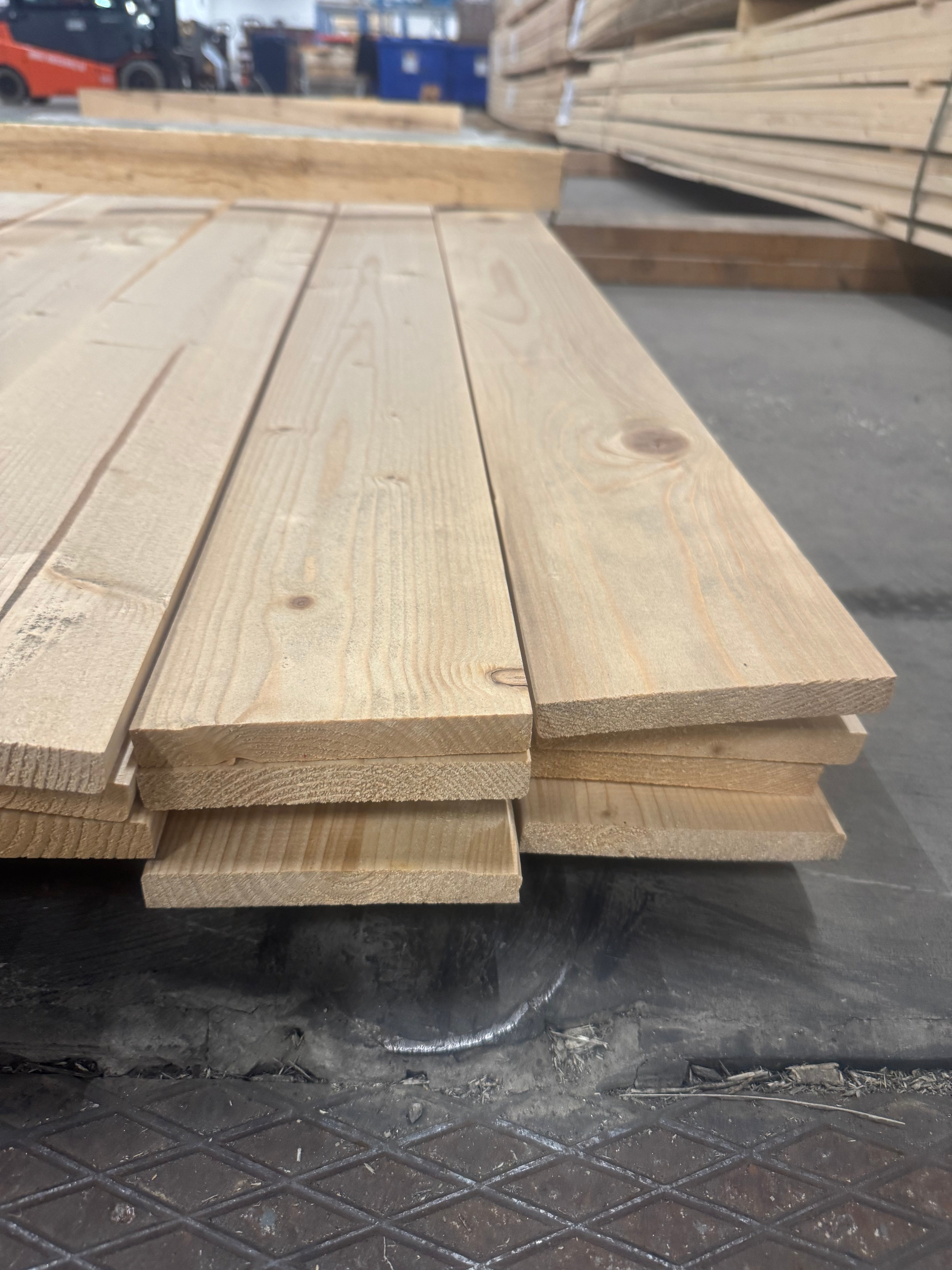 Paket Hyvlade Brädor 15x120 mm – 5,40 m – 21st