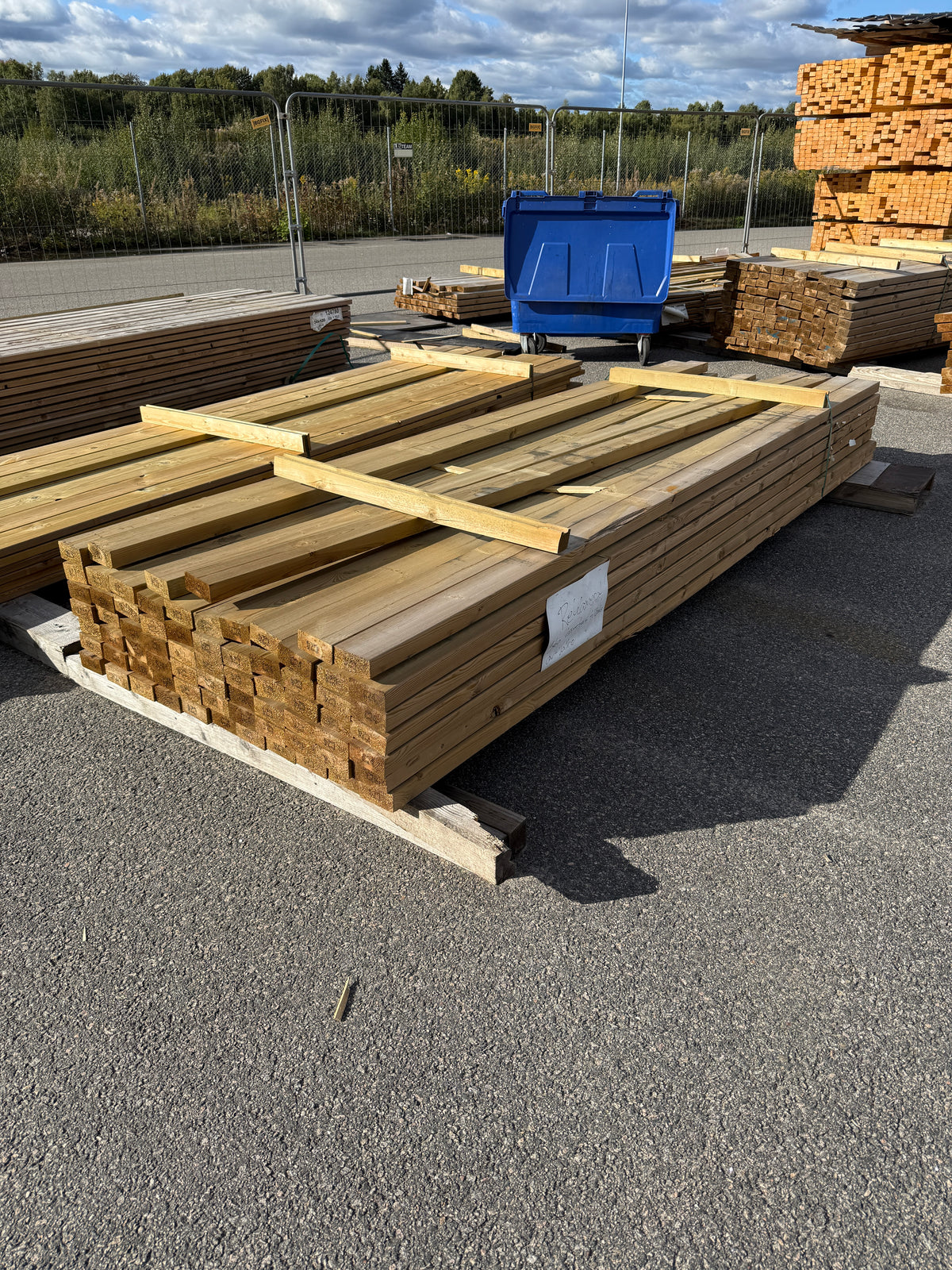 Paket Tryckimpregnerade Reglar 45x95mm 3,30m NTR-AB, C24 72st