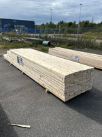 Parti Finsågade Brädor 22x145 mm – 3,60–4,80 m (Andra sortering)