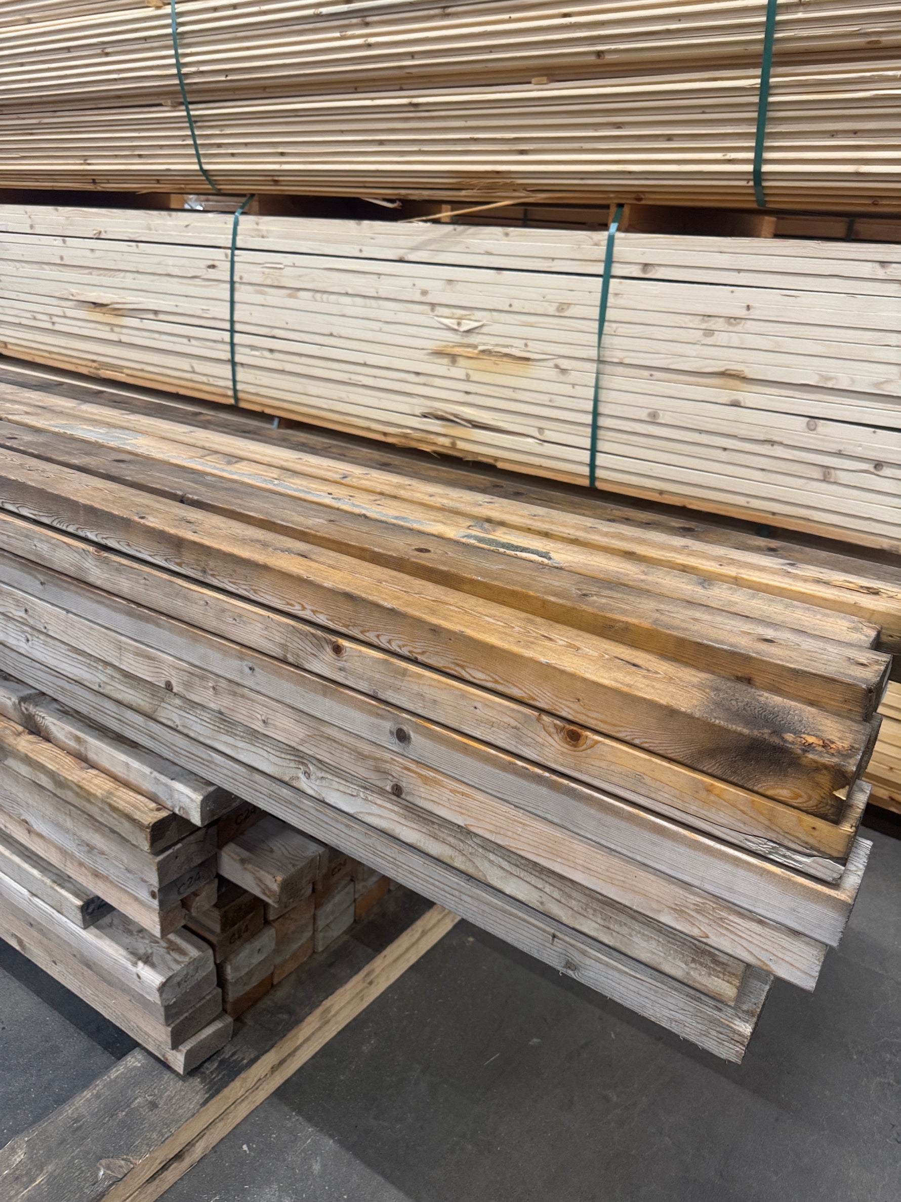 Paket Begagnade Reglar 45x95mm 3,00–3,60m – 118 st