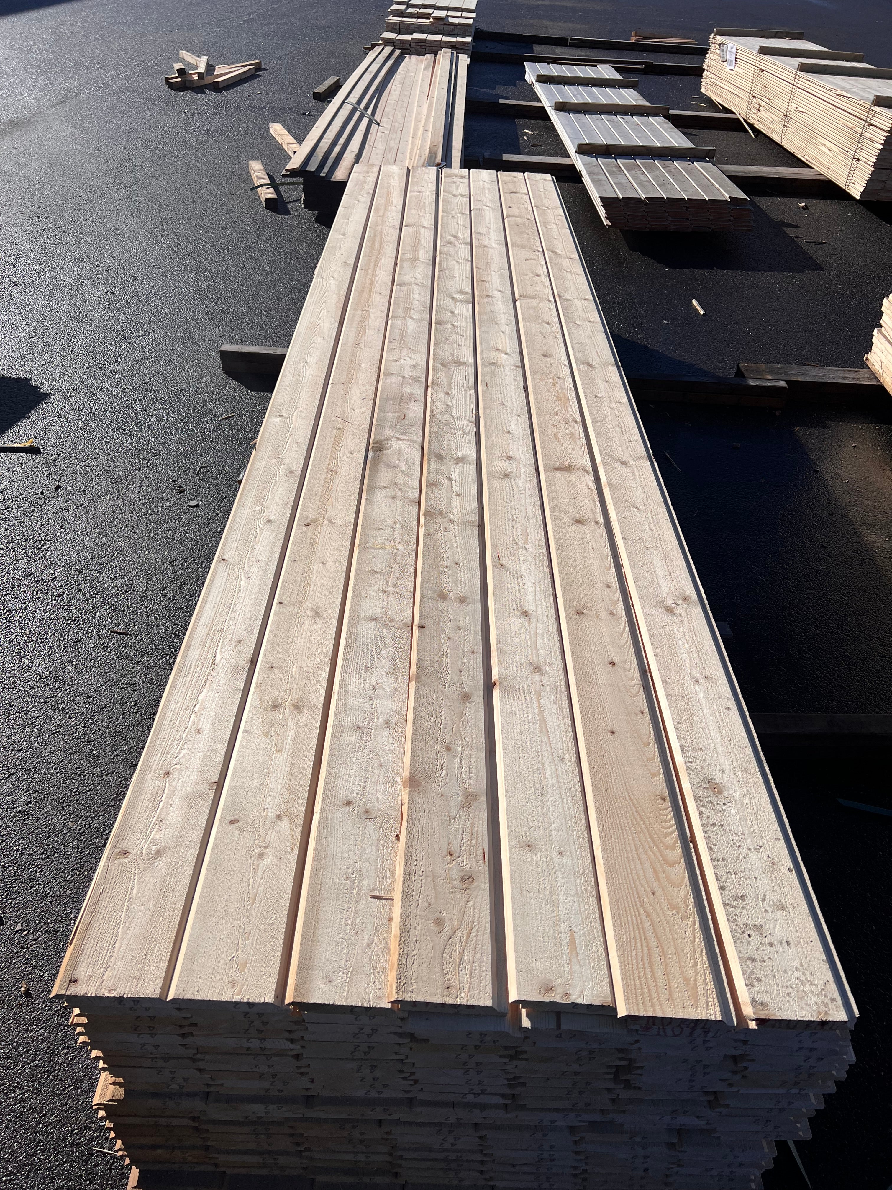 Paket Dubbelfas Halvspont 22x145mm, 154st 4,20m (Obehandlad)