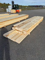 Paket Ohyvlade Reglar 47x250mm (3,90–4,80m) 28st