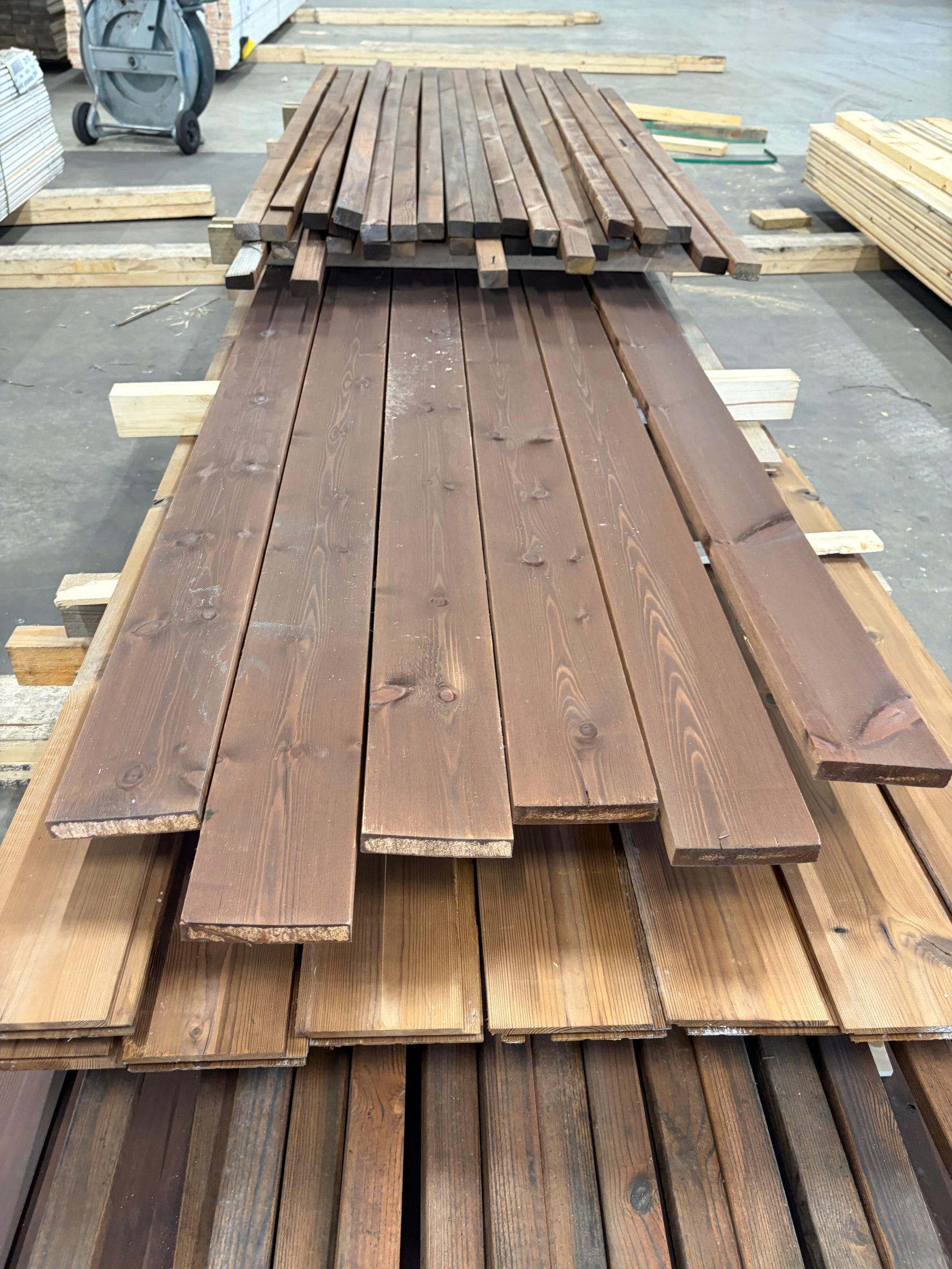 Parti Thermowood – 75 st (blandade dimensioner och längder)