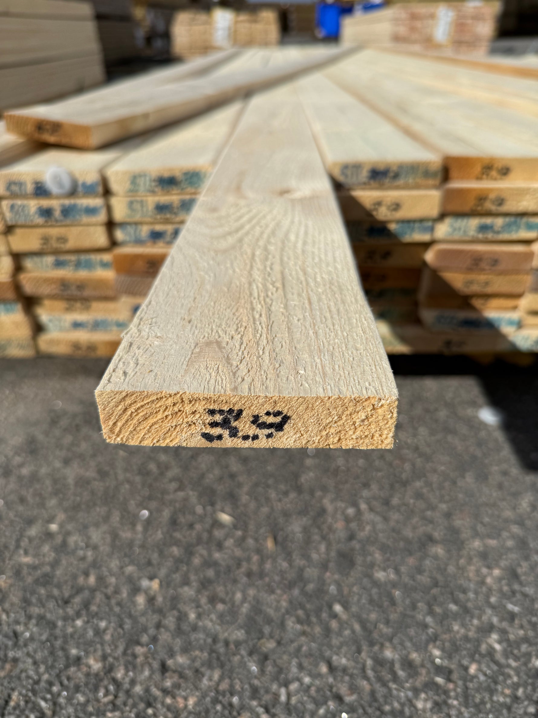 Paket Finsågade Brädor 22x95mm, 91st 3,90m
