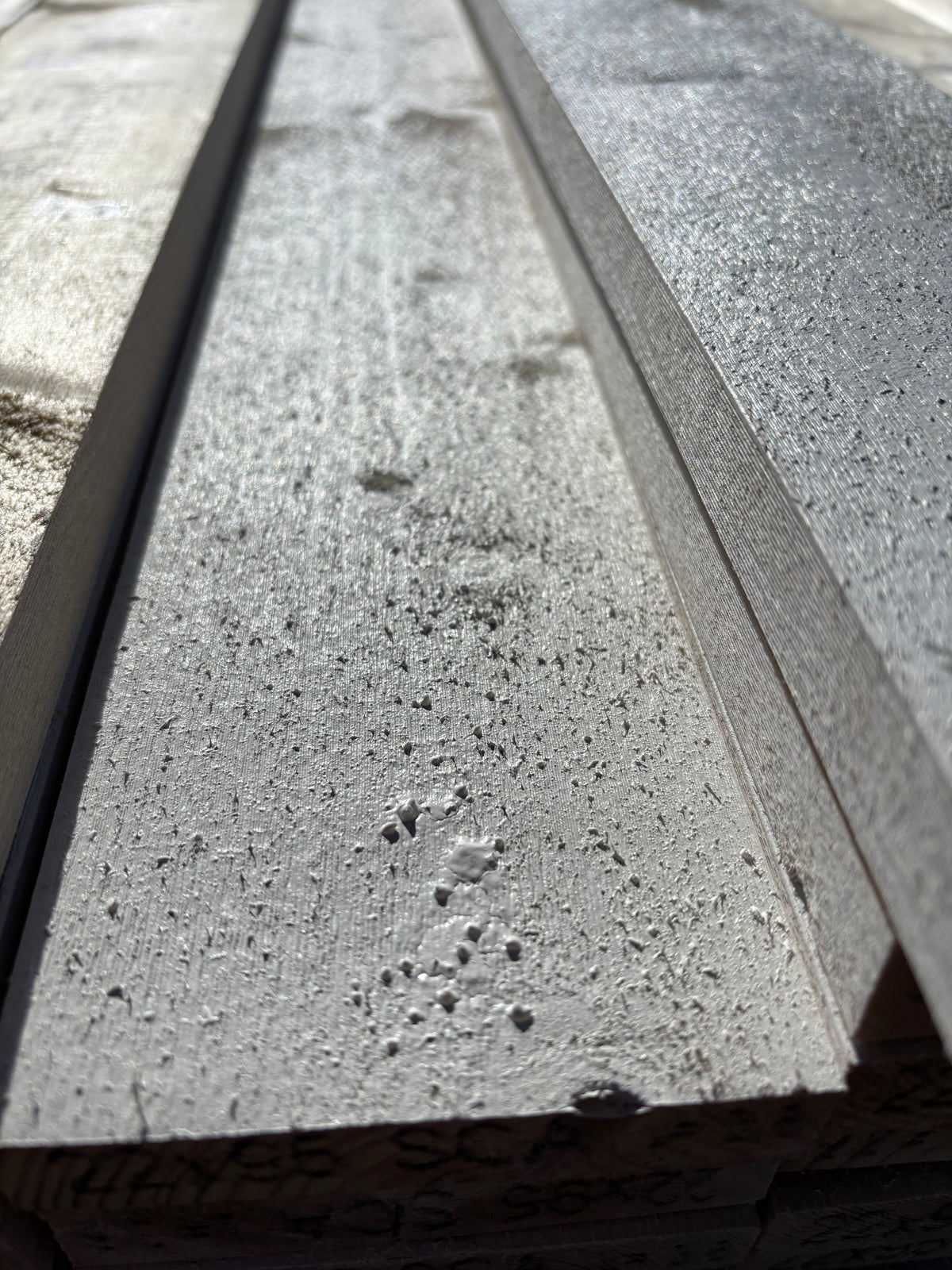 Paket Finsågade Brädor 22x95mm 3,60m 286st Vit Mellanstruken