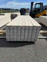 Paket Ytterpanel Enkelfas Halvspont 22x120mm, 225st 3.60m Grundmålad Vit&nbsp;