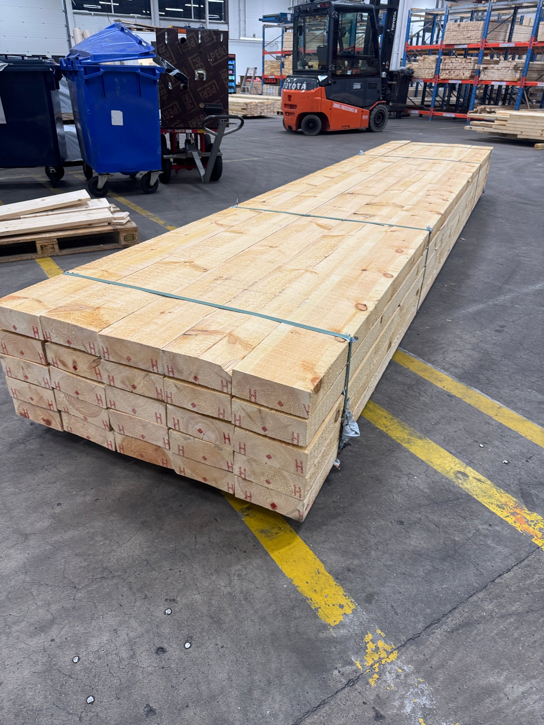 Paket Ohyvlade Reglar 50x147mm (3.60-5.40m) 56st- Furu