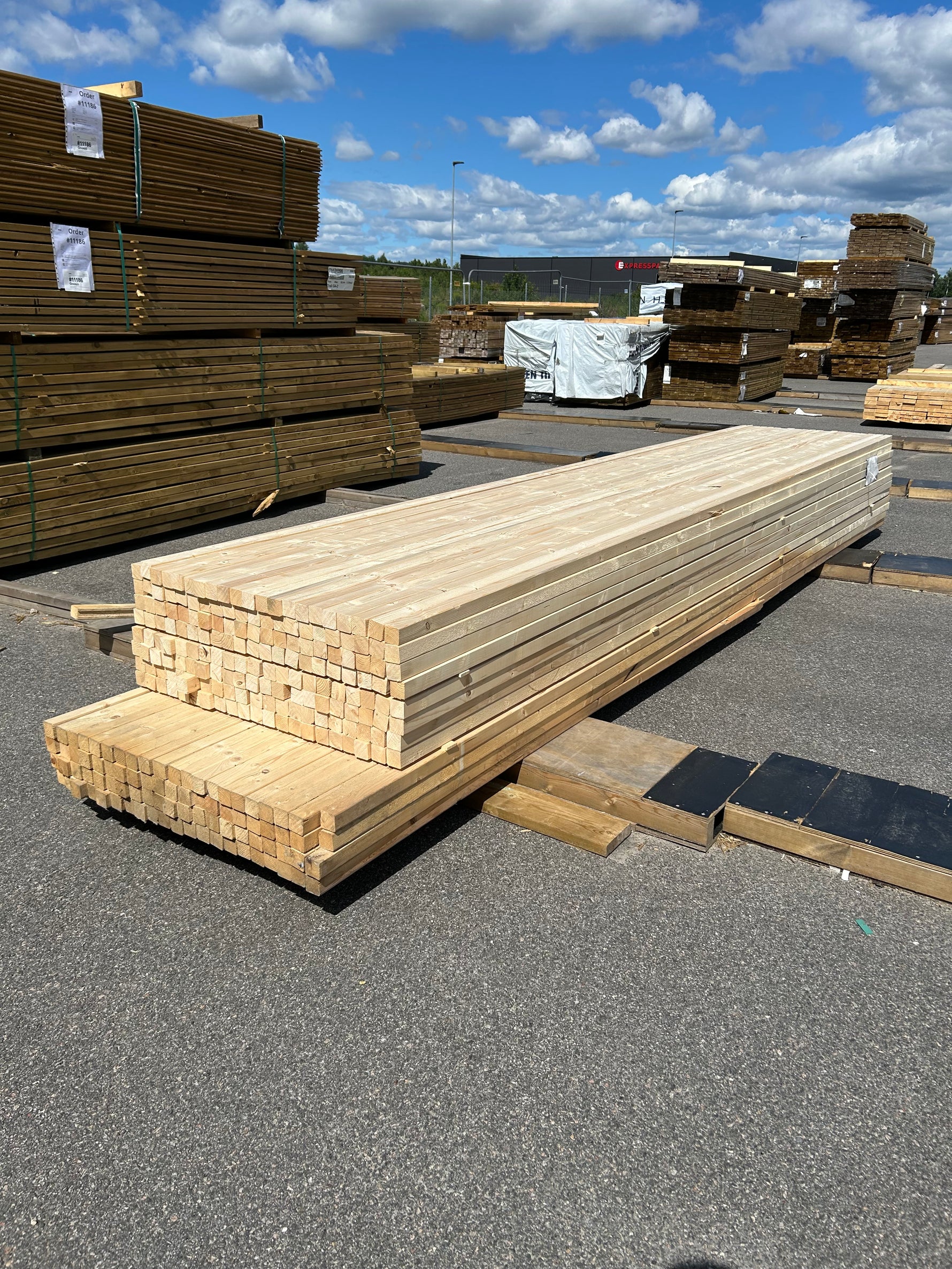 Paket Reglar 45x45 mm – 252 st (4,80–5,10 m, Gran)