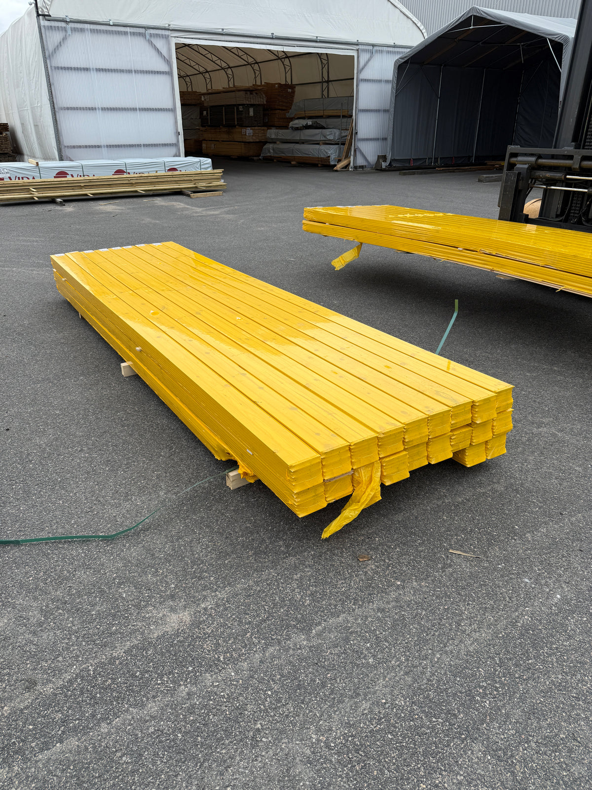 Paket Spårpanel 13x120 mm – Furu 3.60-3.90m 90,25kvm (Sekunda)