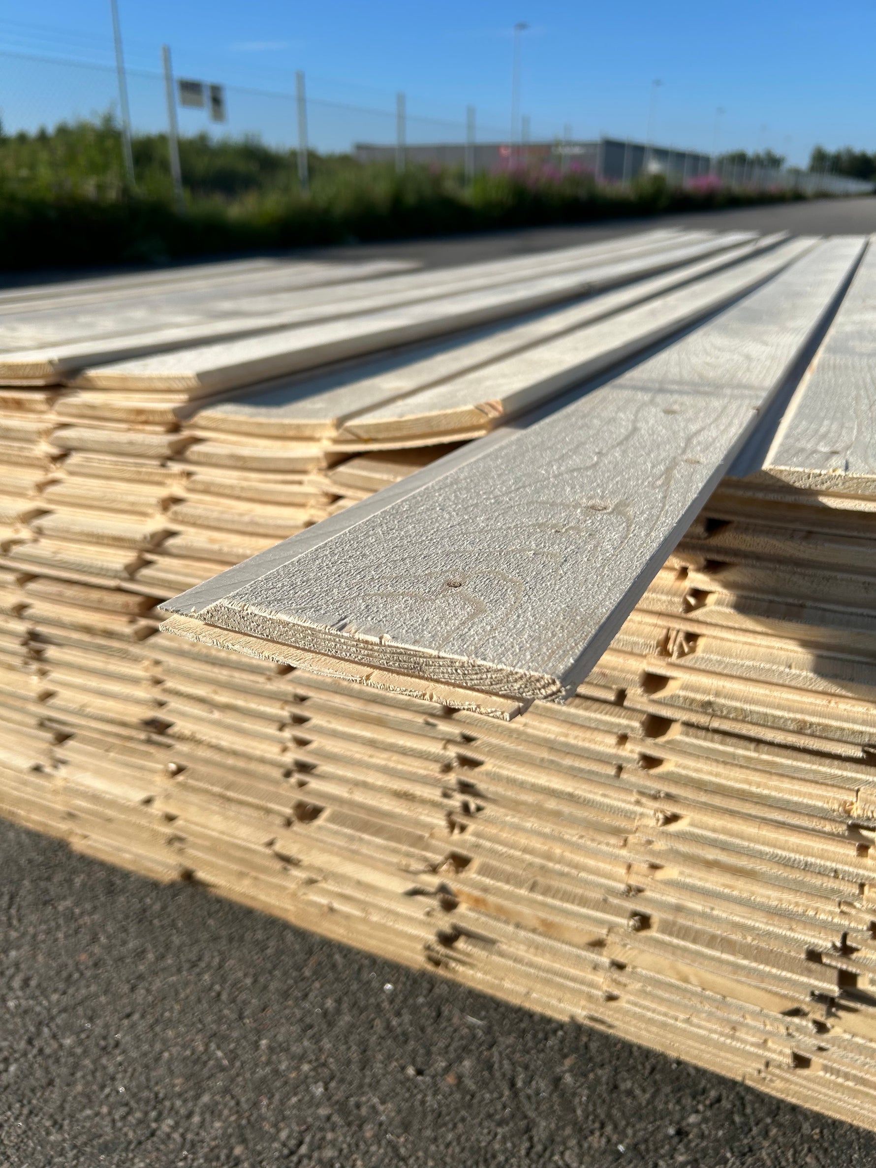 Paket Ytterpanel Enkelfas Fals Ändspont 22x145mm, 165st 3.60m