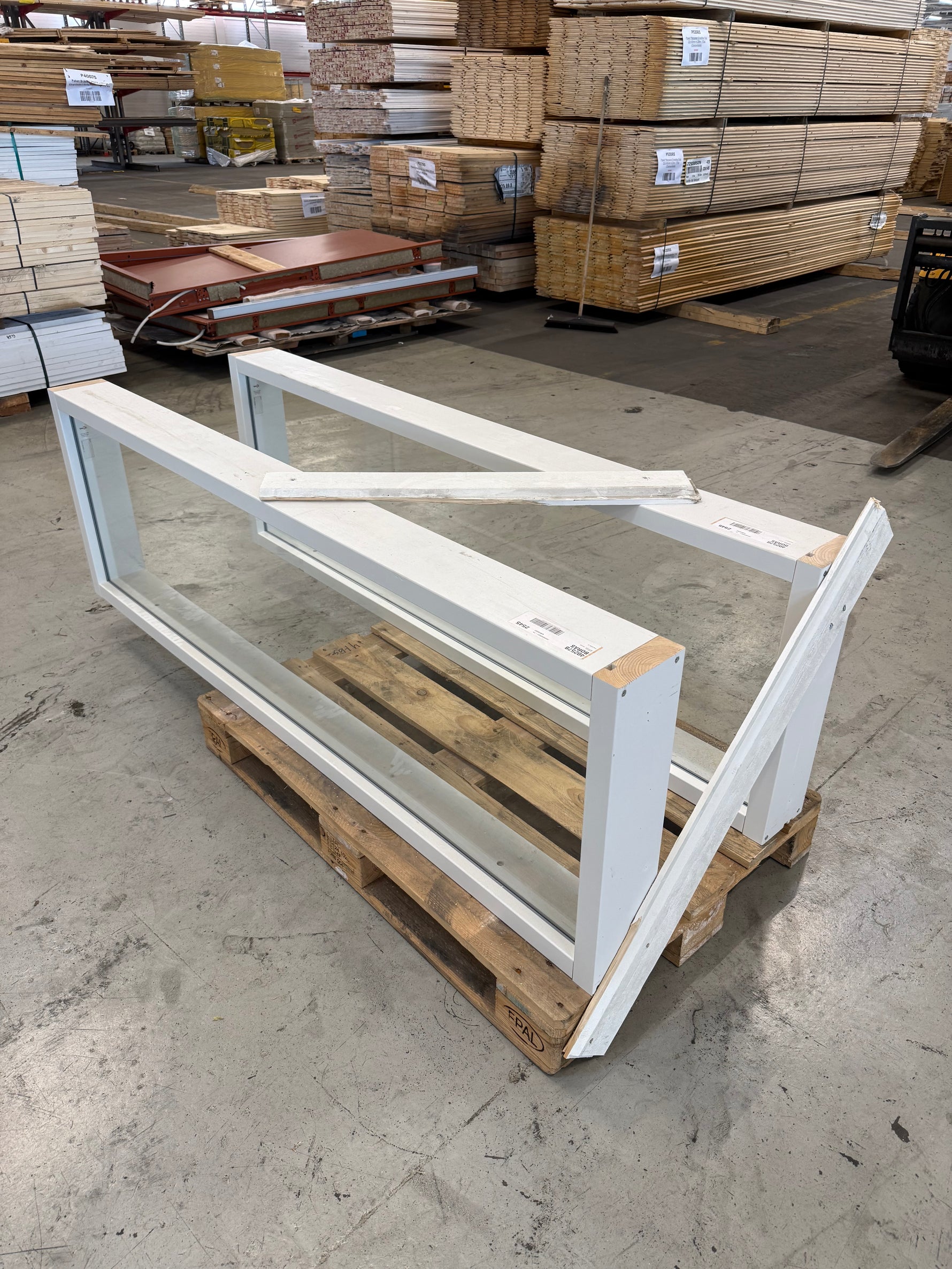 Daloc Glaspartier 1-glas 595x1990mm 2st