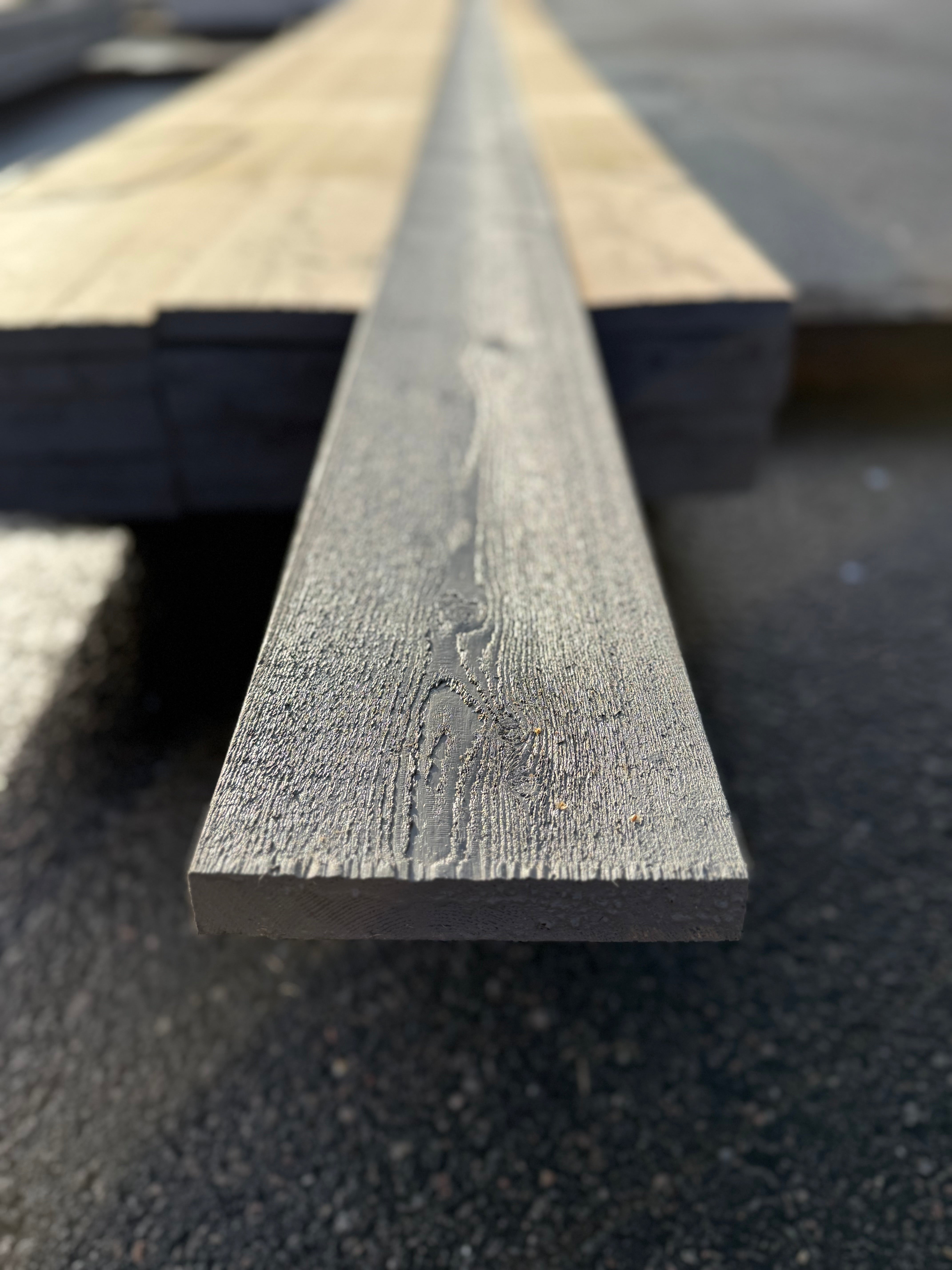 Paket Finsågad Panel 28x170 mm – 30 st (5,40 m, Målad NCS S 6500-N)