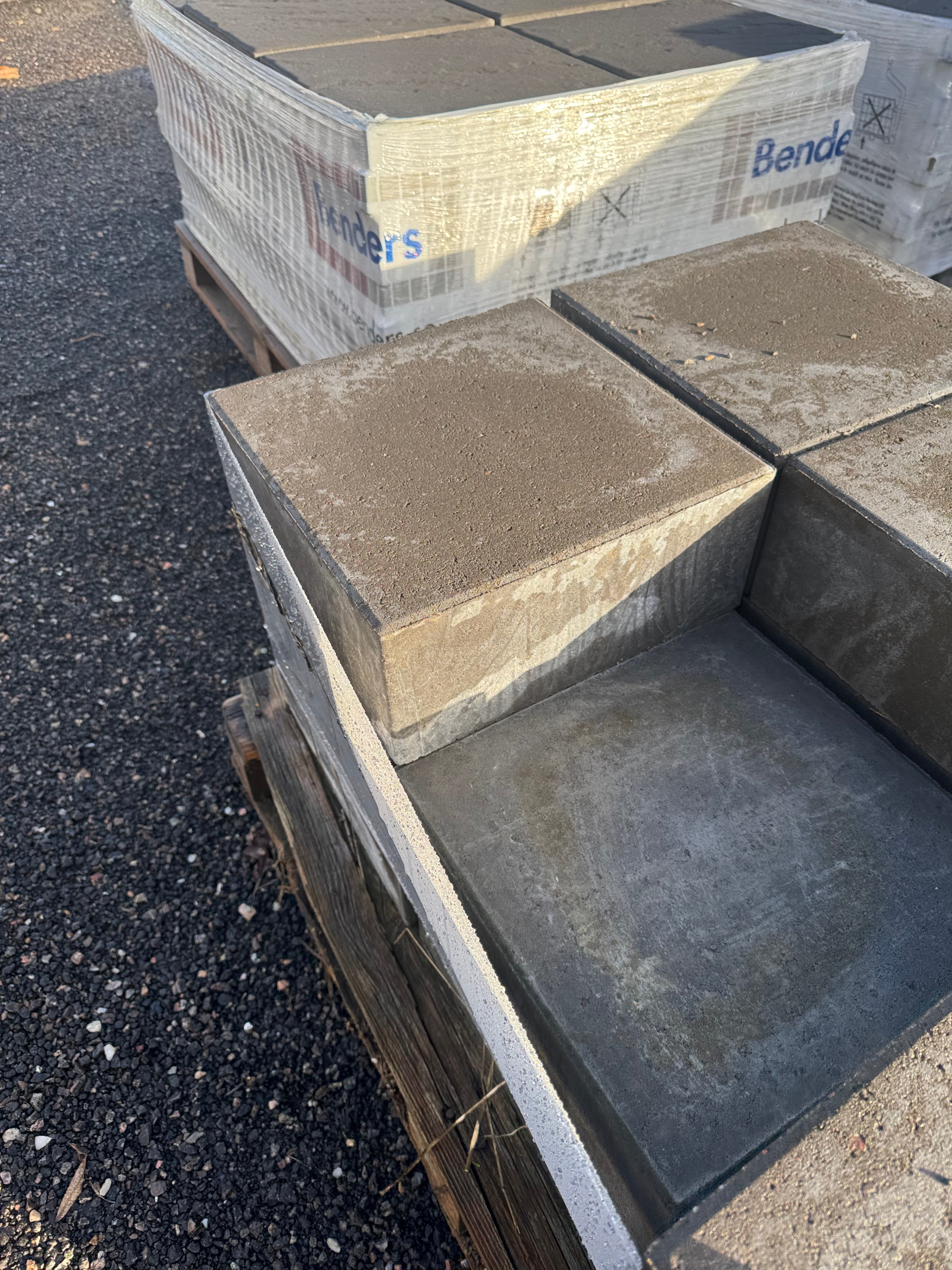 Pall Sten 350x350x150 mm – 17 st (Grafit)