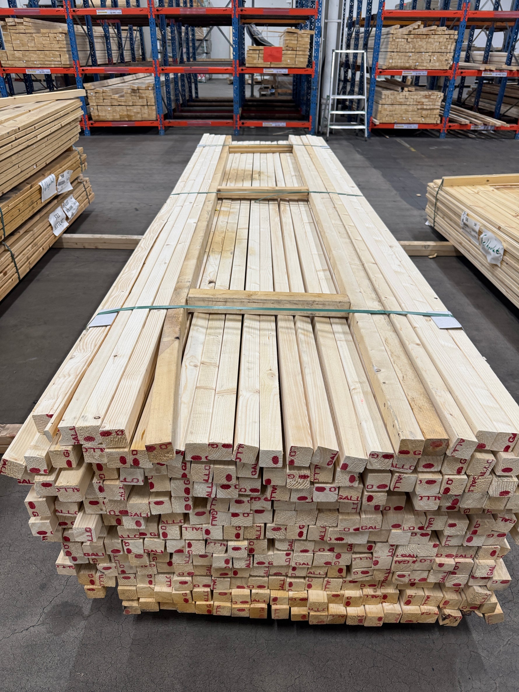Paket Reglar 45x45mm, 3,60m, 263st