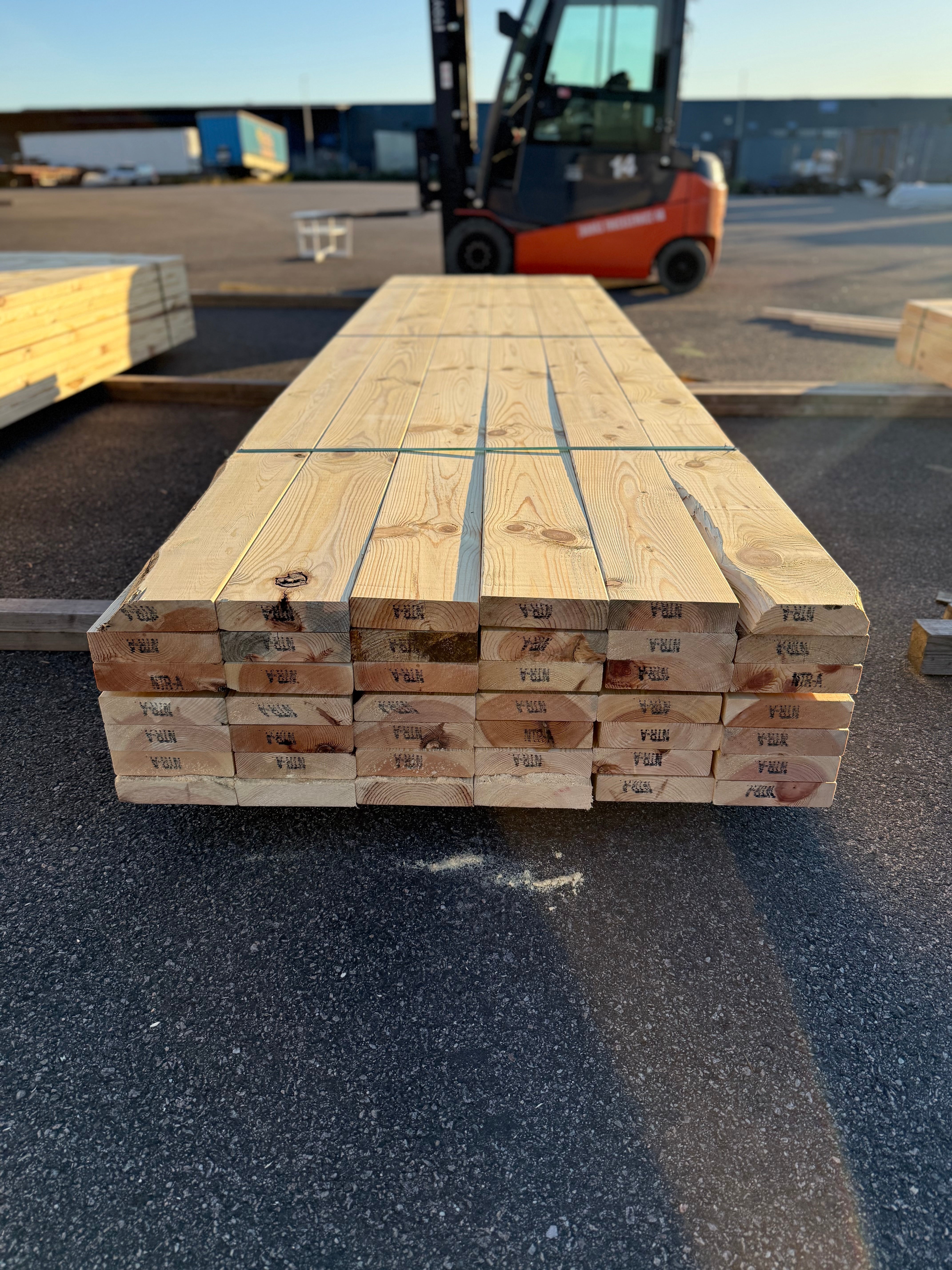Paket Reglar 45x170 – 42 st (3,90 m, furu)