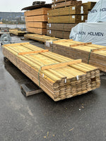 Paket Tryckimpregnerade Handledare 34x120mm 4.20m 86st