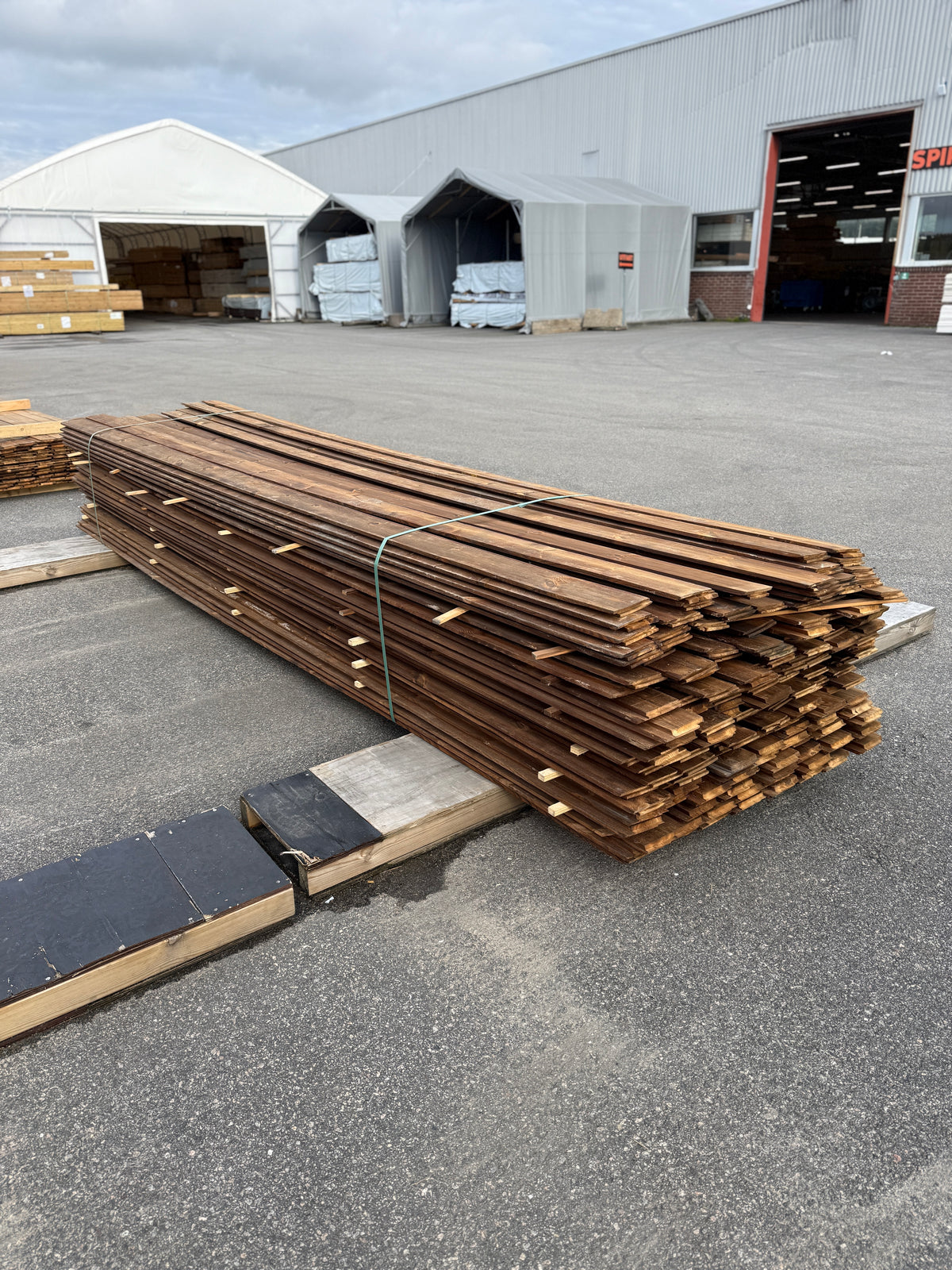 Parti Kebony Ytterpanel 22×120 mm, 4,10 m – 161 st