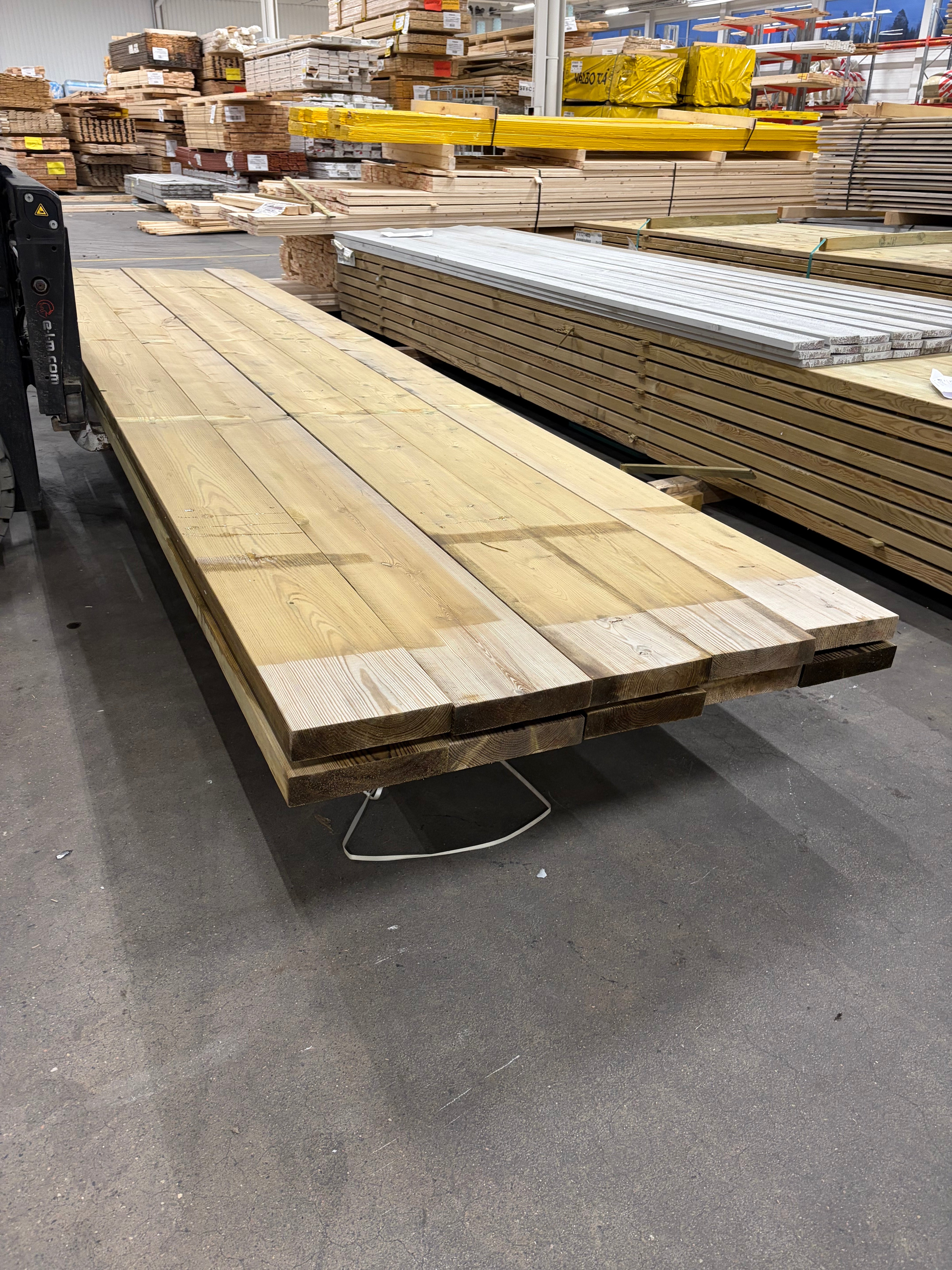 Paket Reglar 45x220mm – 10 st 4,80 m Tryckimpregnerad C24 NTR A