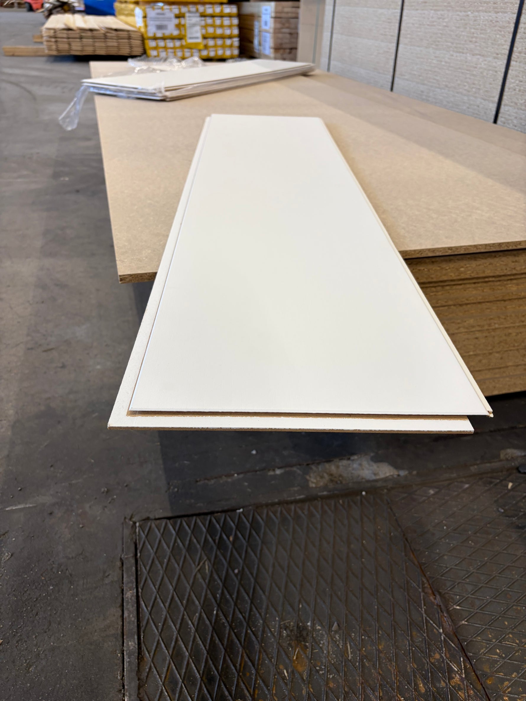 Takskiva Smartplate Vit, 8x1210x300mm
