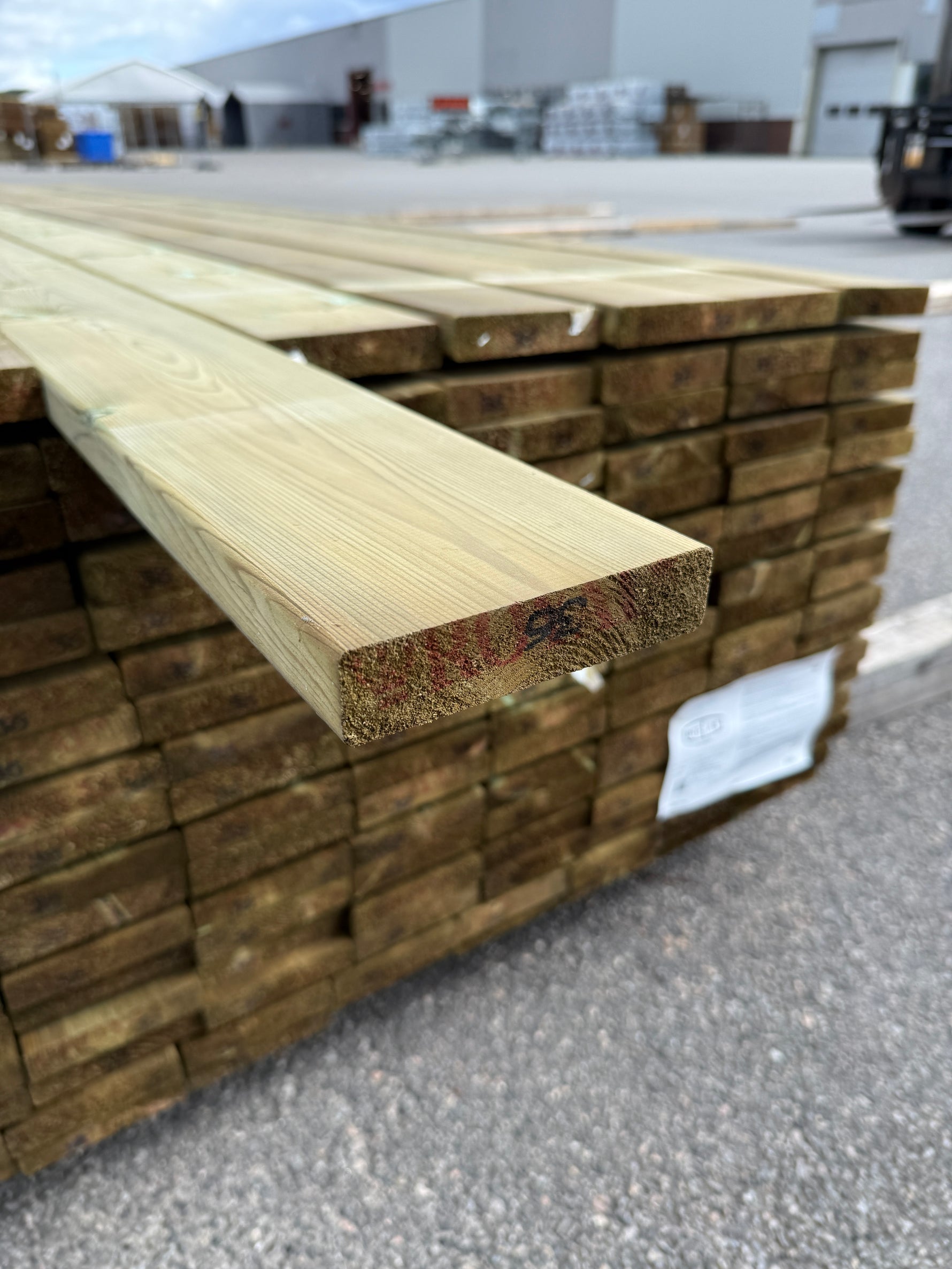 Paket Tryckimpregnerad Trall 28×120 mm, 153 st 3,60 m (G4-3)