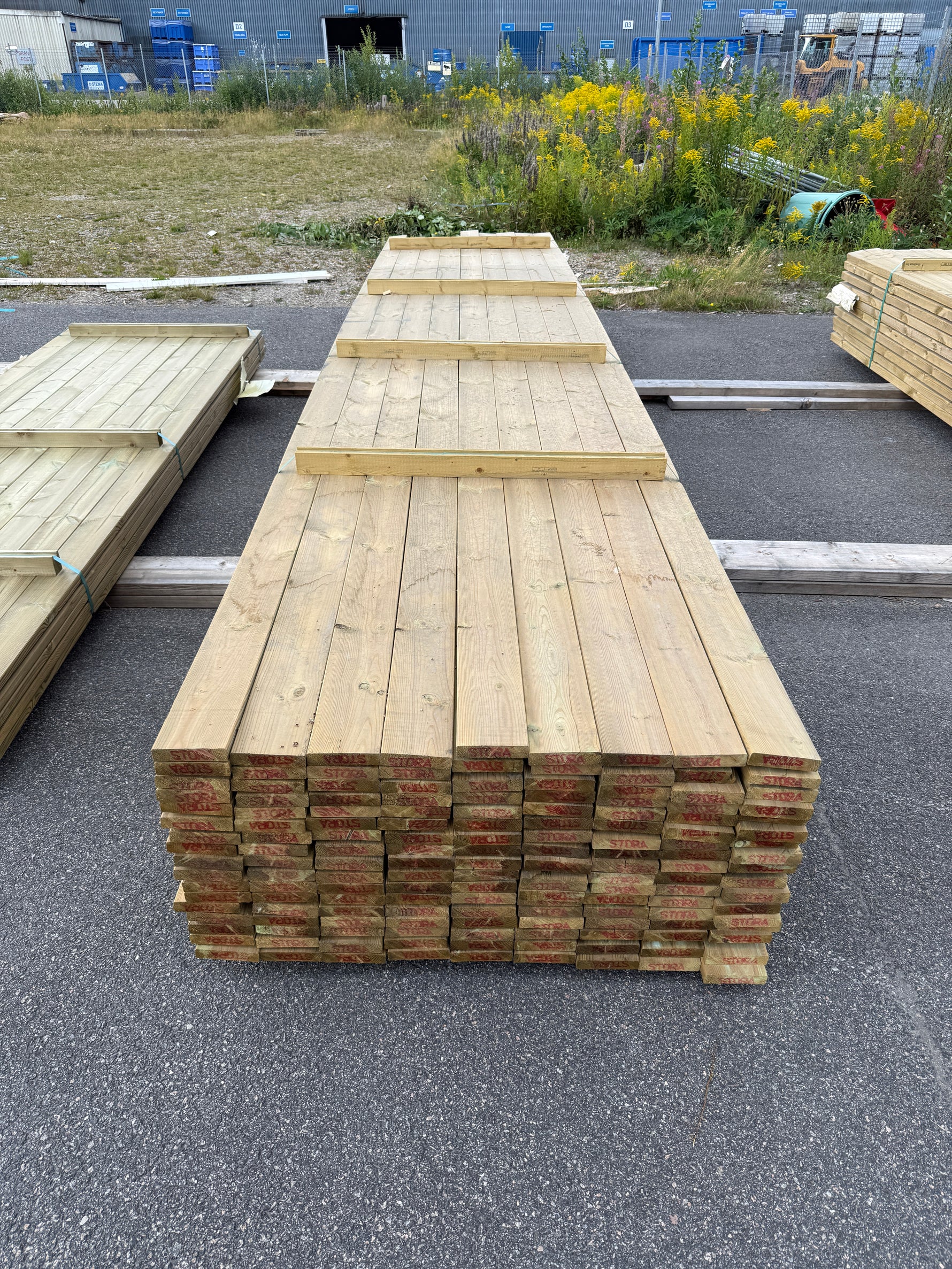 Paket Tryckimpregnerad Trall 28×120 mm, 153 st 5,40 m (G4-2)