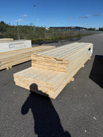 Paket Finsågade Brädor 22x145mm 3,60–4,20m 180st (Andra Sortering)