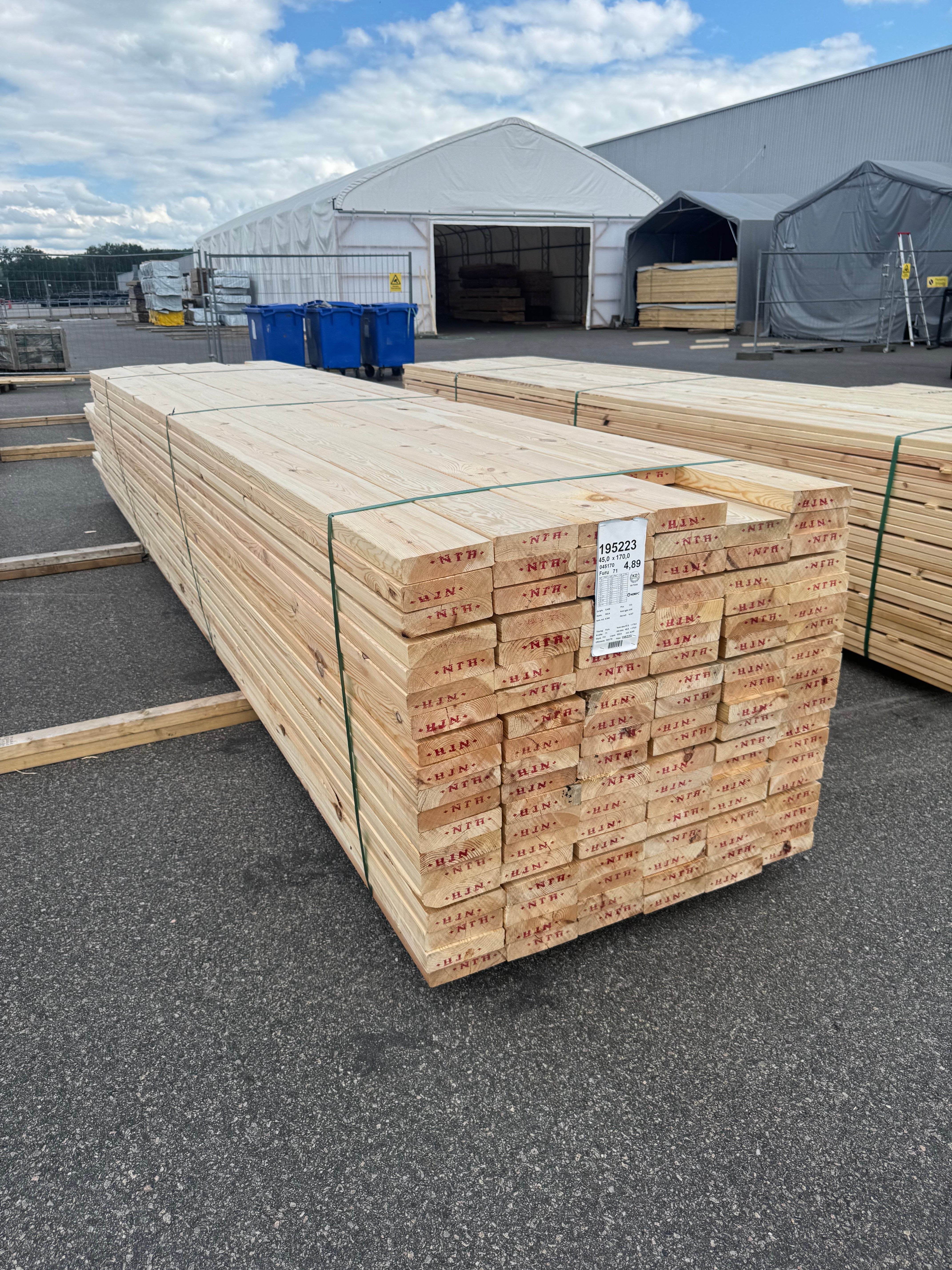 Paket Reglar 45x170 – 113 st (furu)