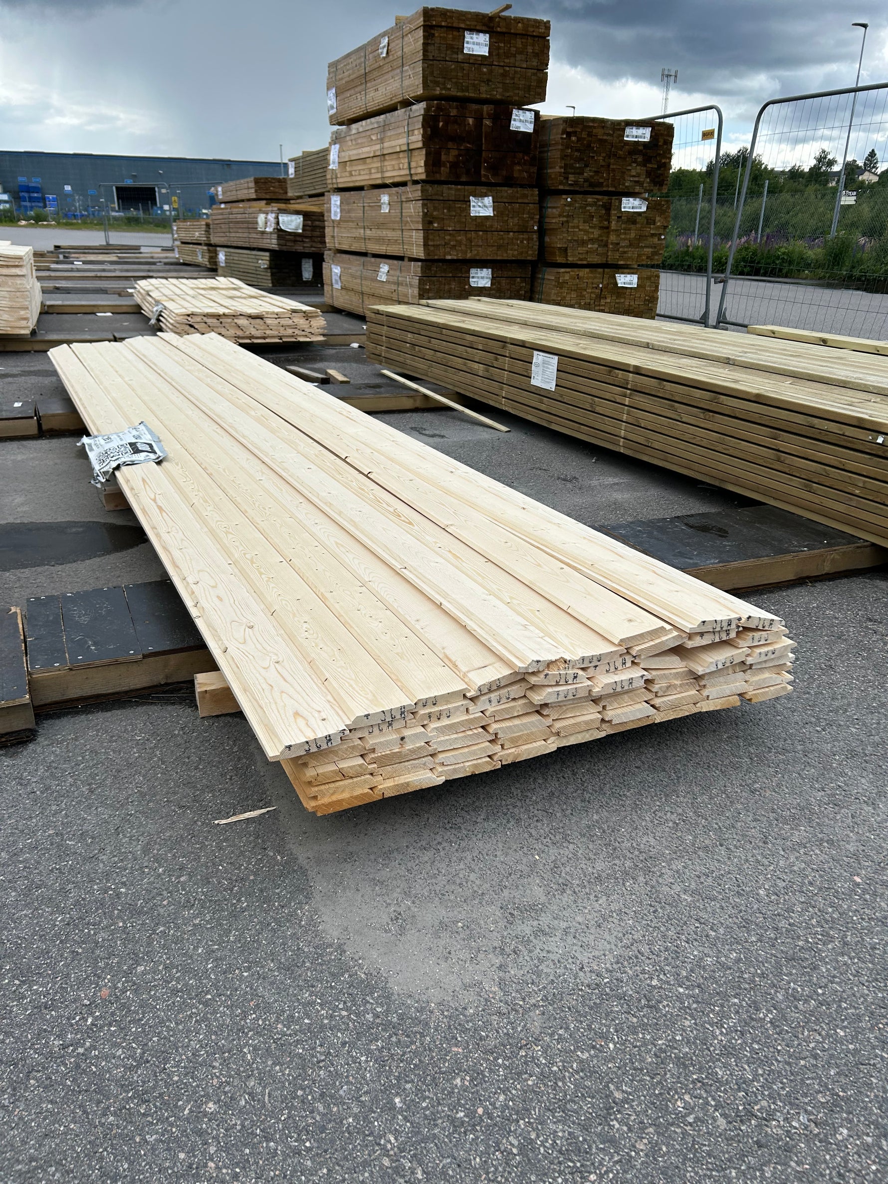 Paket Dubbelfas Fals 22x120mm, 60st 4,80m