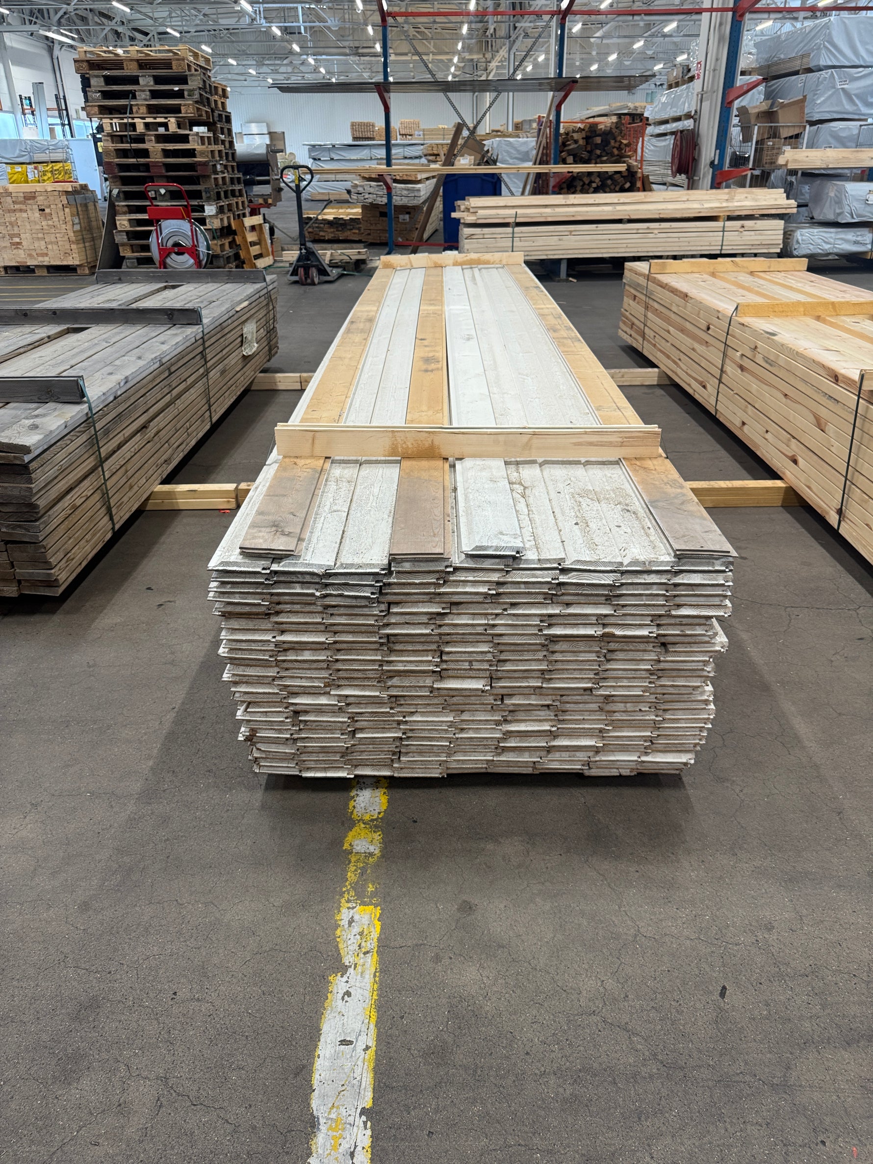 Paket Ytterpanel 22x120mm 5,385m – 220 st Vit