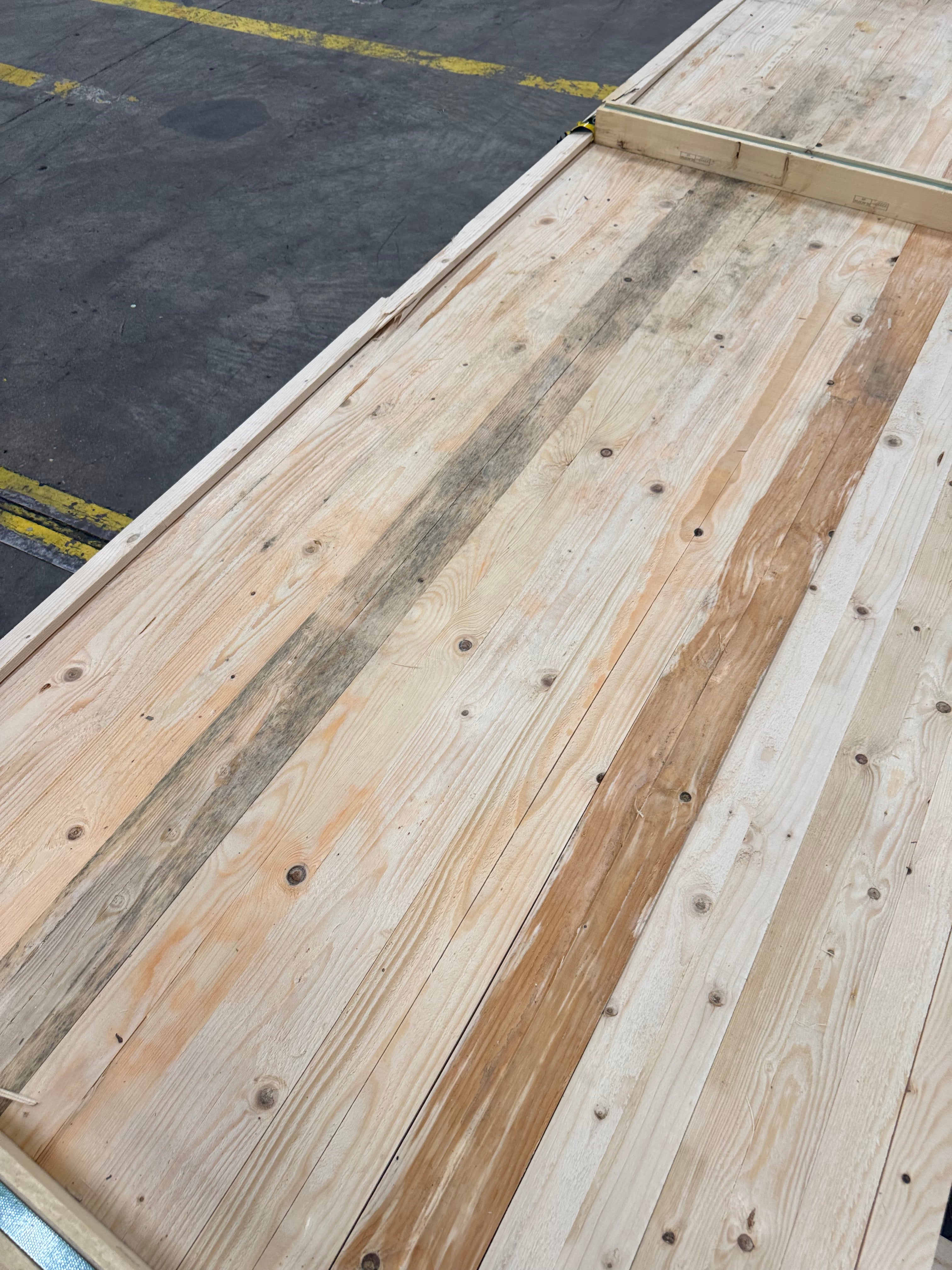 Paket Läkt 12x48mm – 440 st (4,80 m, Obehandlad Gran, Vattenskadad/Utsorterad)