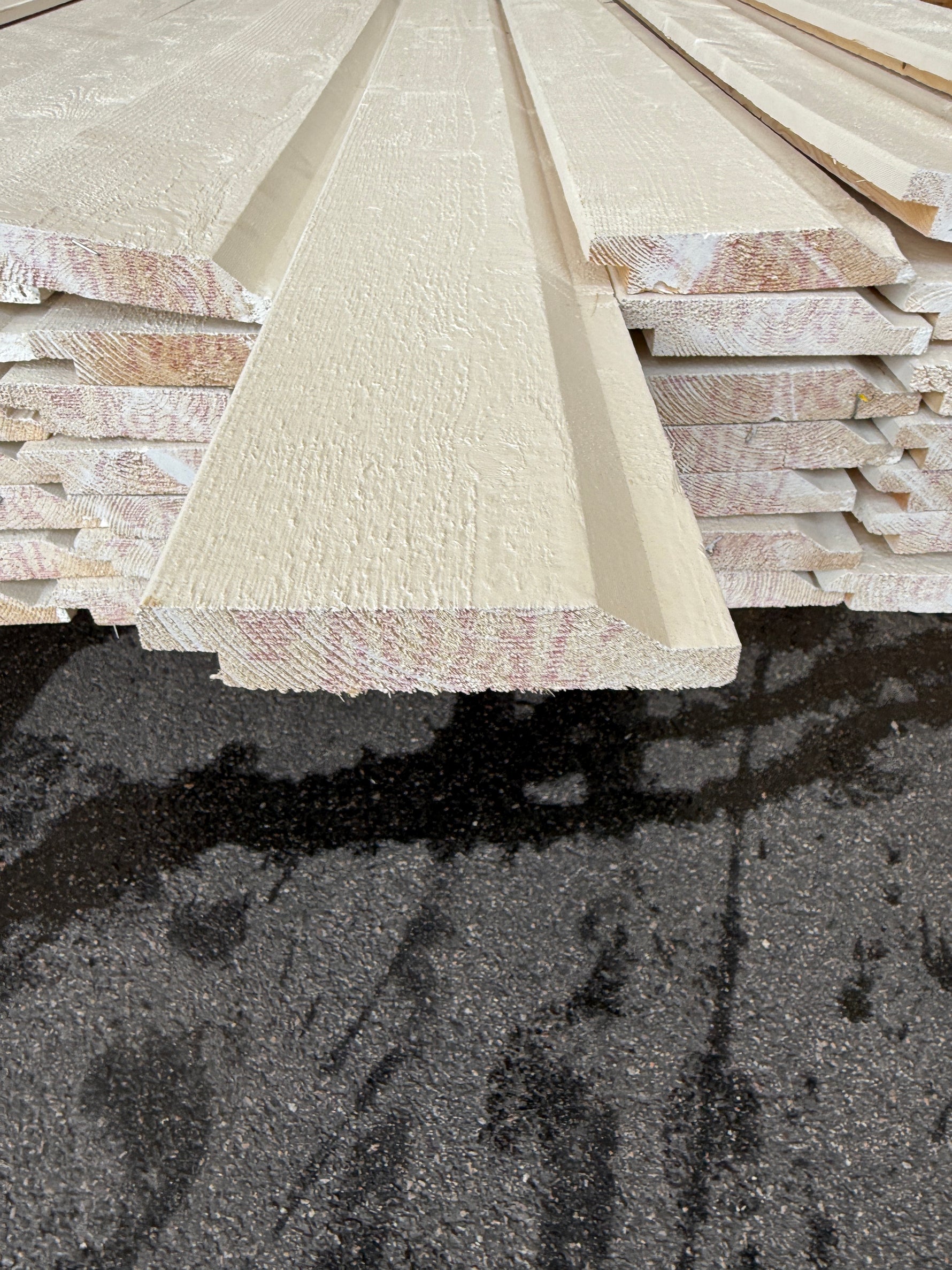 Paket Enkelfasspont 22x120mm 4,80m 65st Grundmålad