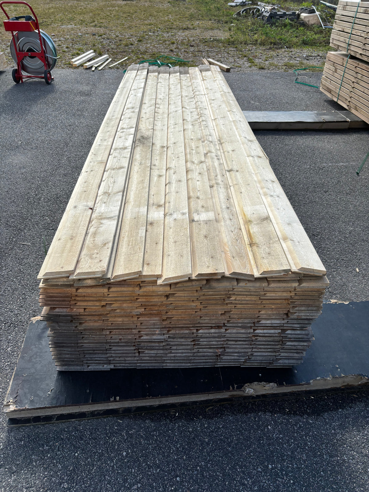 Paket Enkelfasspont 22x120mm, 202st 3,60m Obehandlad (Väderbitet)