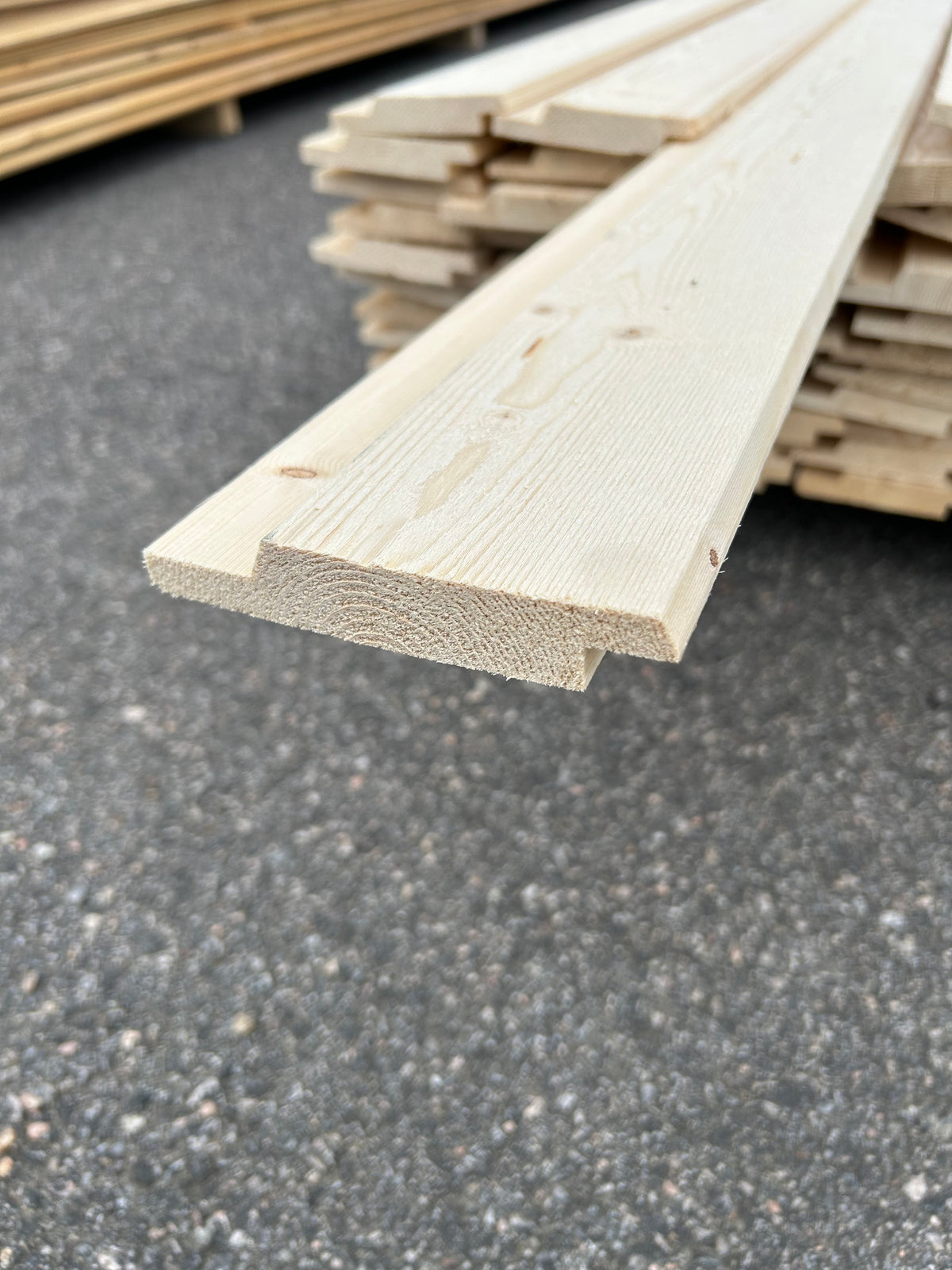 Paket Springpanel 22x120 mm – 4,80m 110st (Andra sortering)