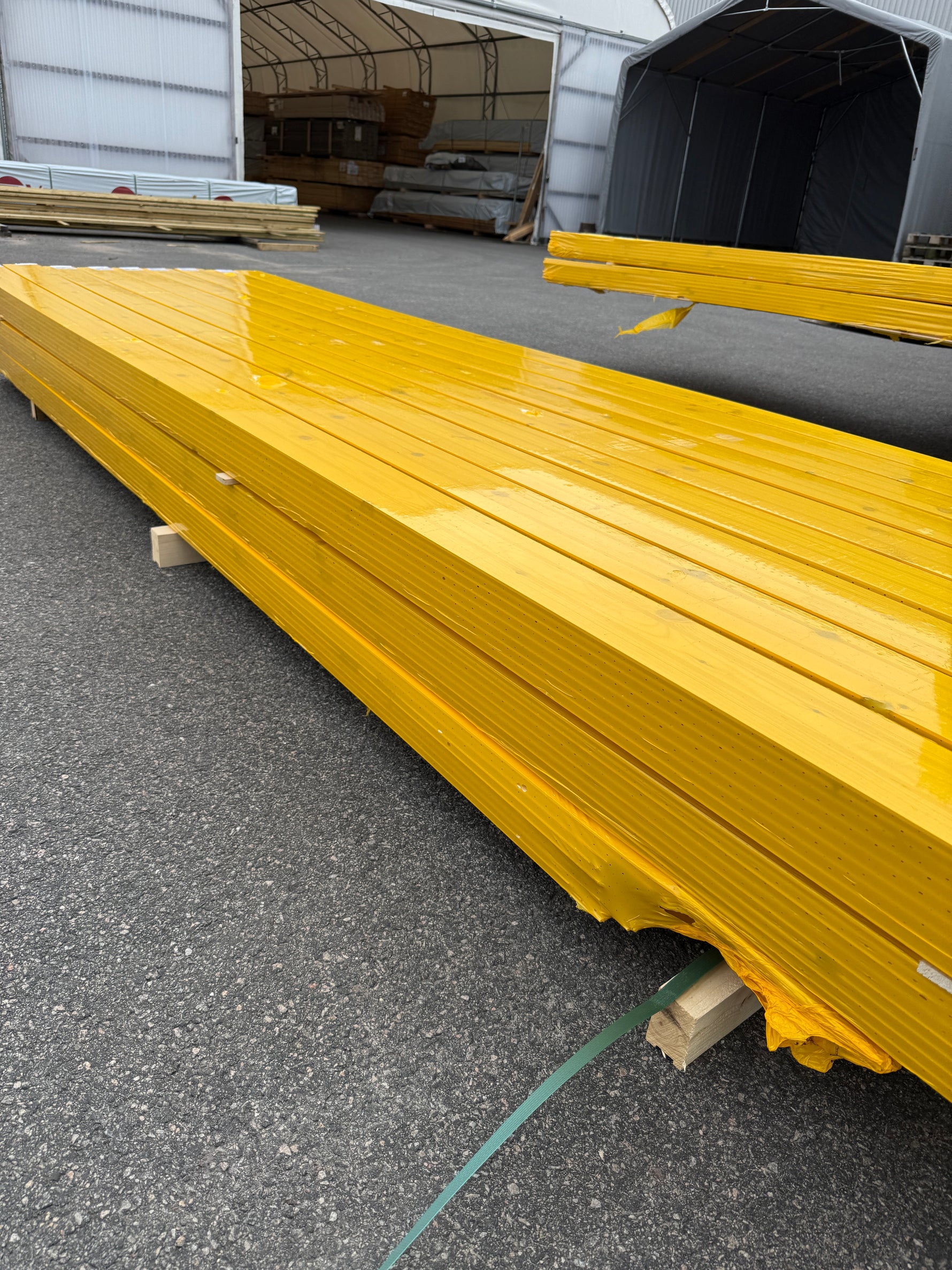 Paket Spårpanel 13x120 mm – Furu 3.60-3.90m 90,25kvm (Sekunda)