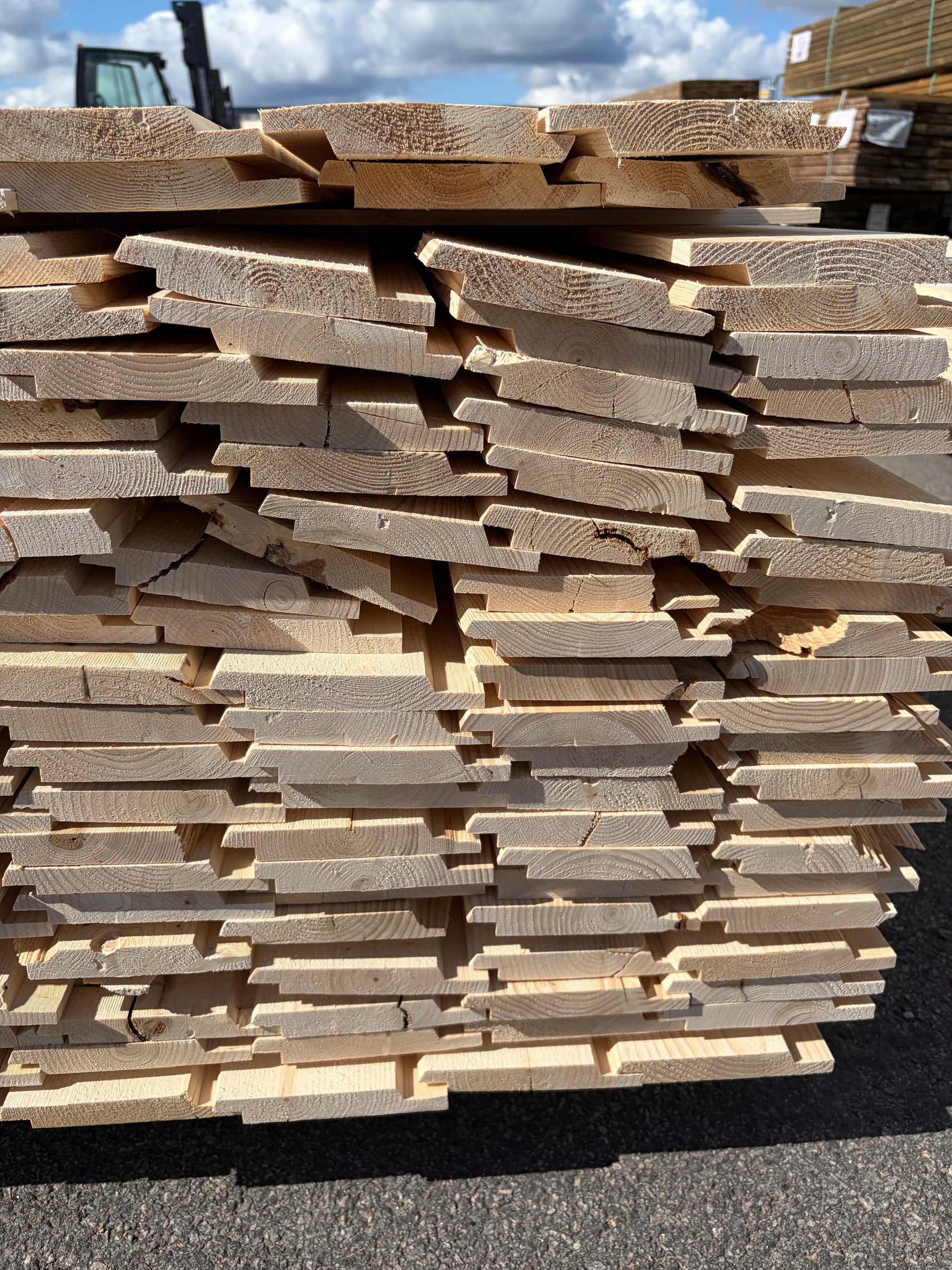 Paket Dubbelfasspont 22x145mm, 167st 4,20–4,80m (Andra sortering)