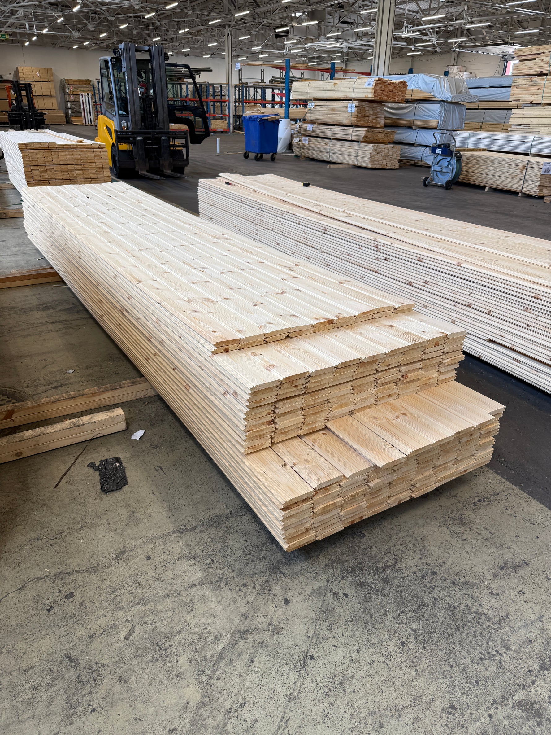 Paket Pärlspont 22x120mm Furu, 225st 4,50–5,10m (Sekunda)