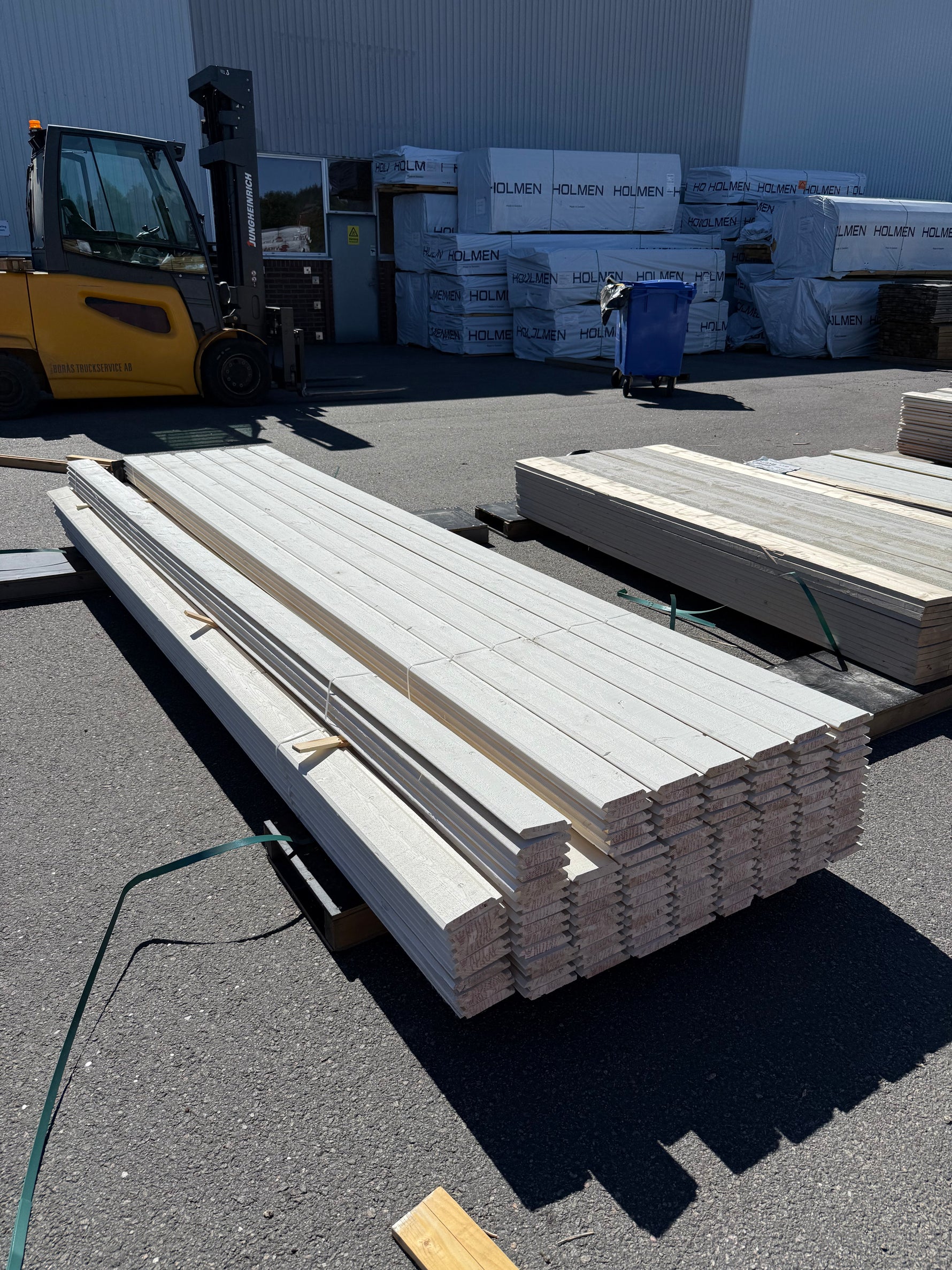 Paket Ytterpanel Dubbelfas Halvspont 22x120mm, 124st 3.60m Mellanstruken&nbsp;