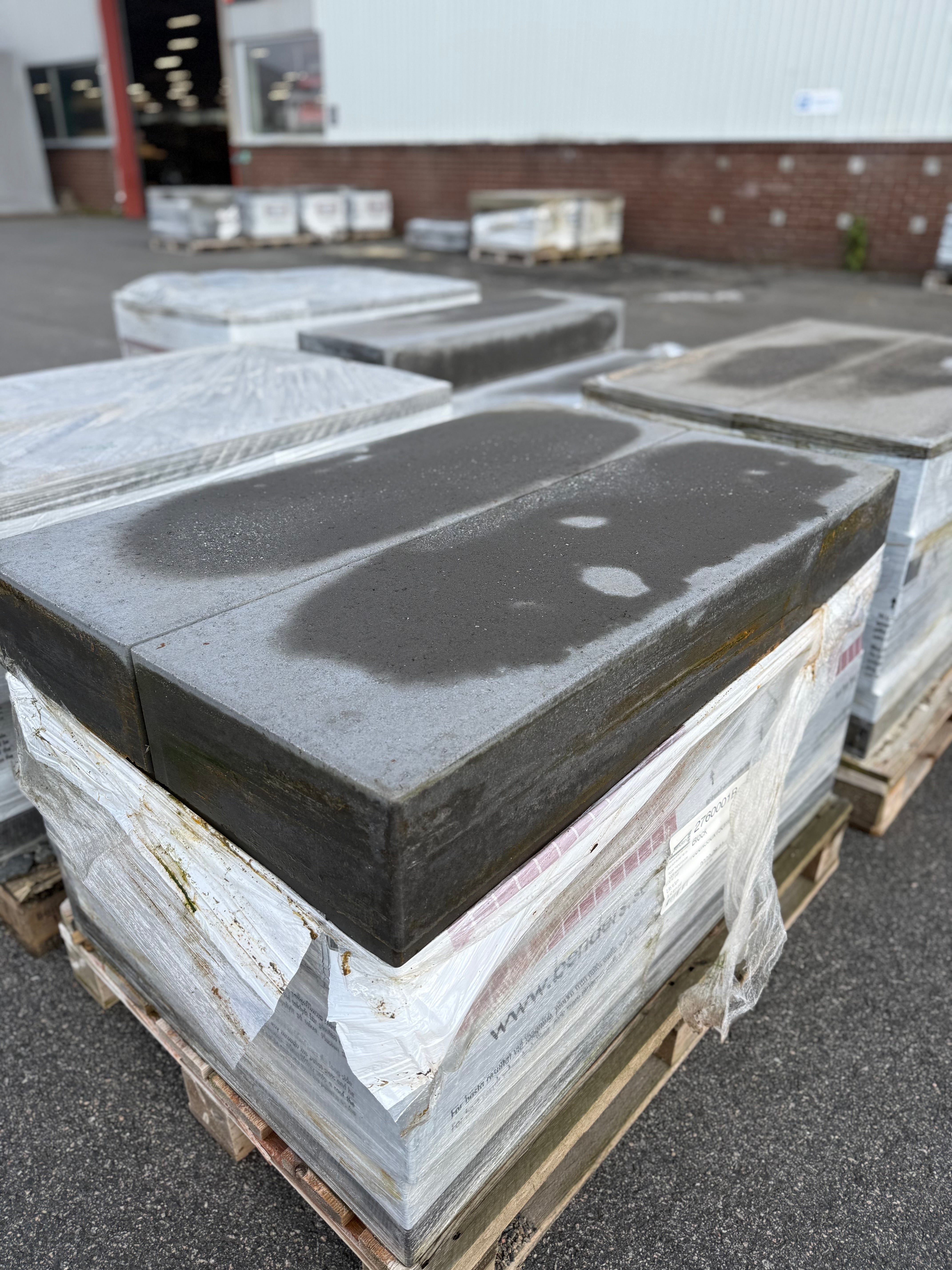 Blocksteg 1050x350x150mm – Grafit