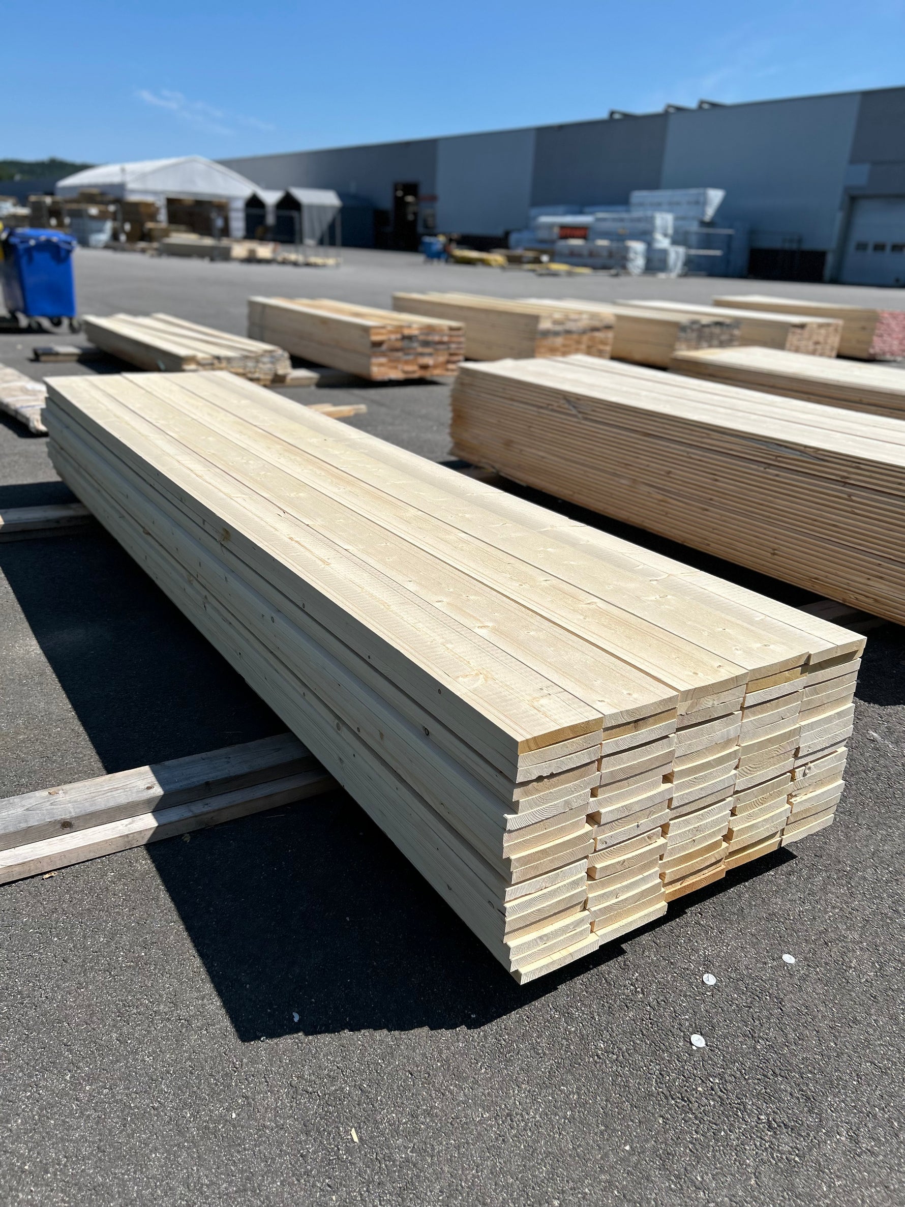 Paket Finsågade Brädor 28x195mm 4.20m 85st Obehandlade