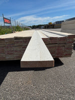 Paket Finsågade Brädor 22x95mm, 118st 3.60m Grundmålade