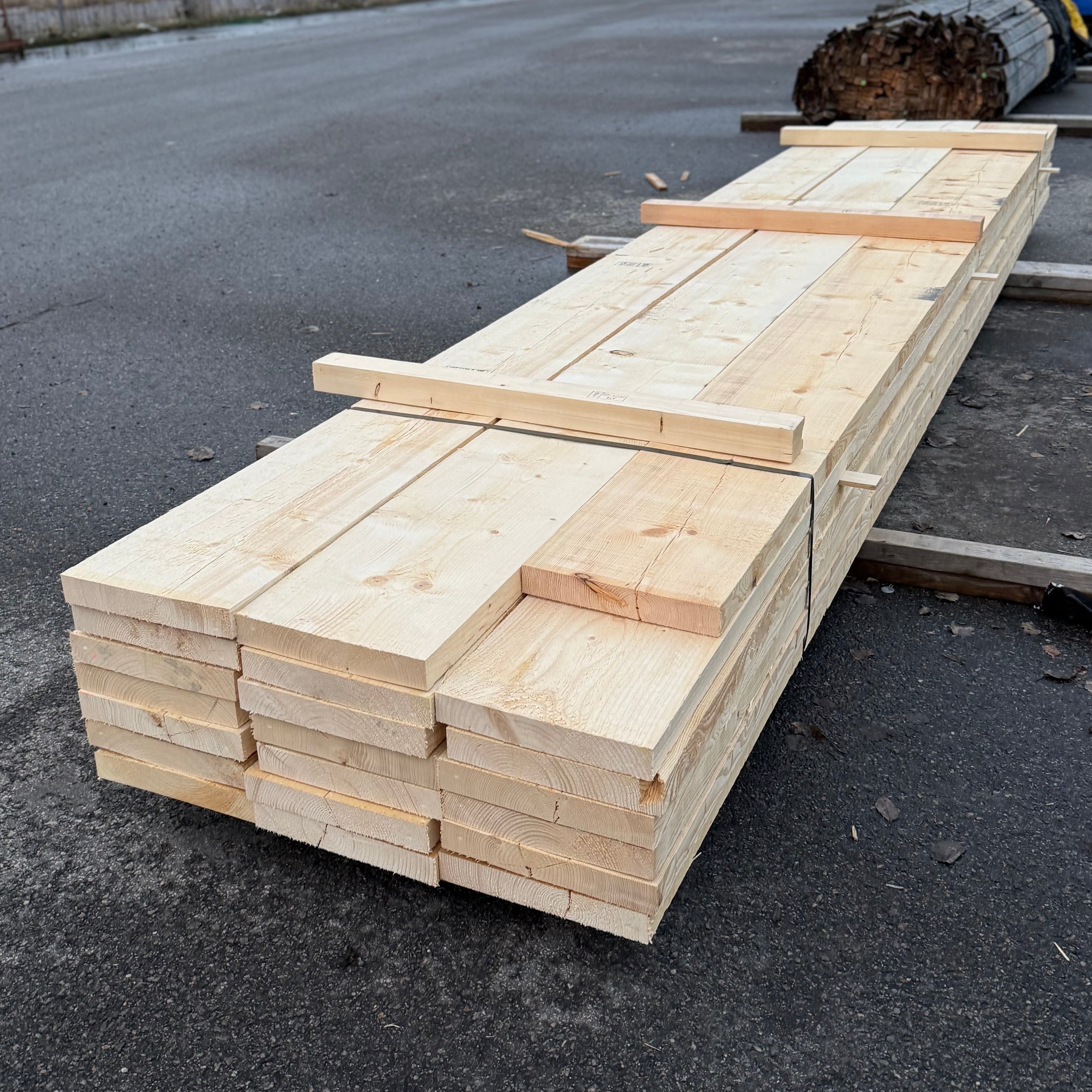 Paket Ohyvlade Reglar 47x300mm, 21st 4.5–4.8m