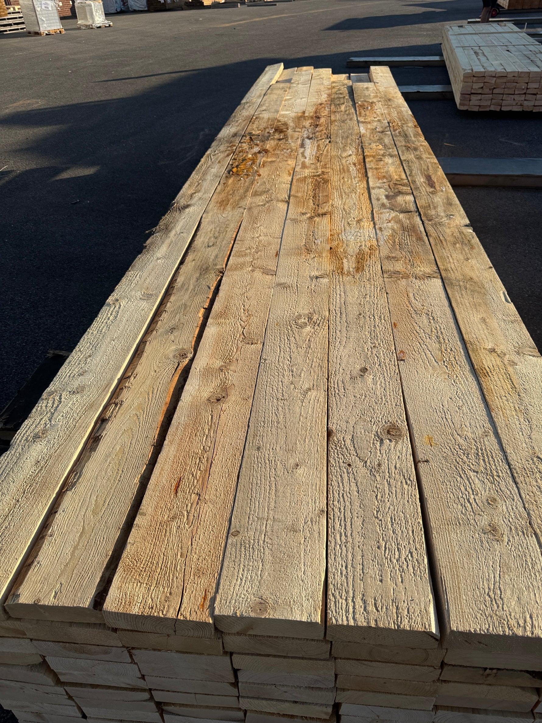 Paket Ohyvlade Reglar 50x150mm 4,00-5,40m 77st Gran