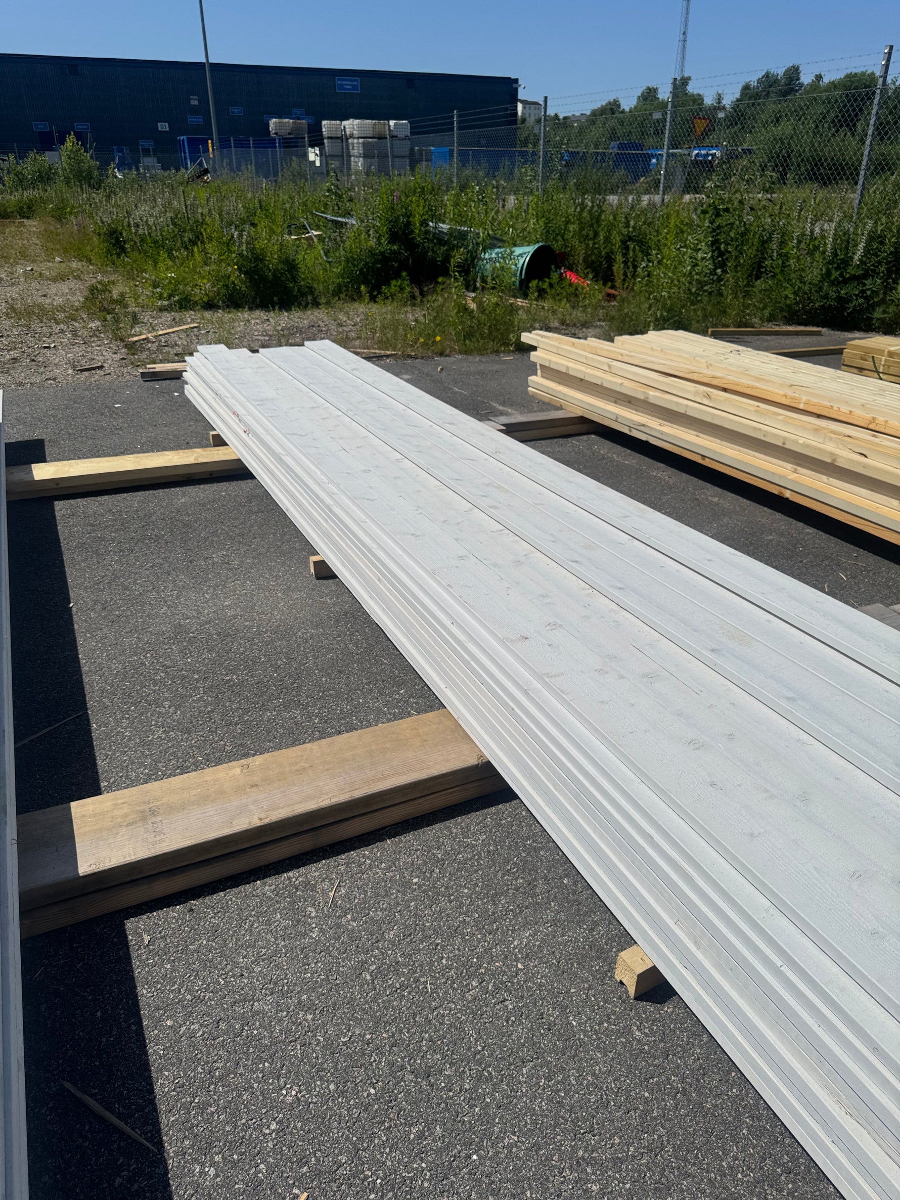 Paket Finsågade Klädselbrädor 22x145 mm, 55 st 4,80 m
