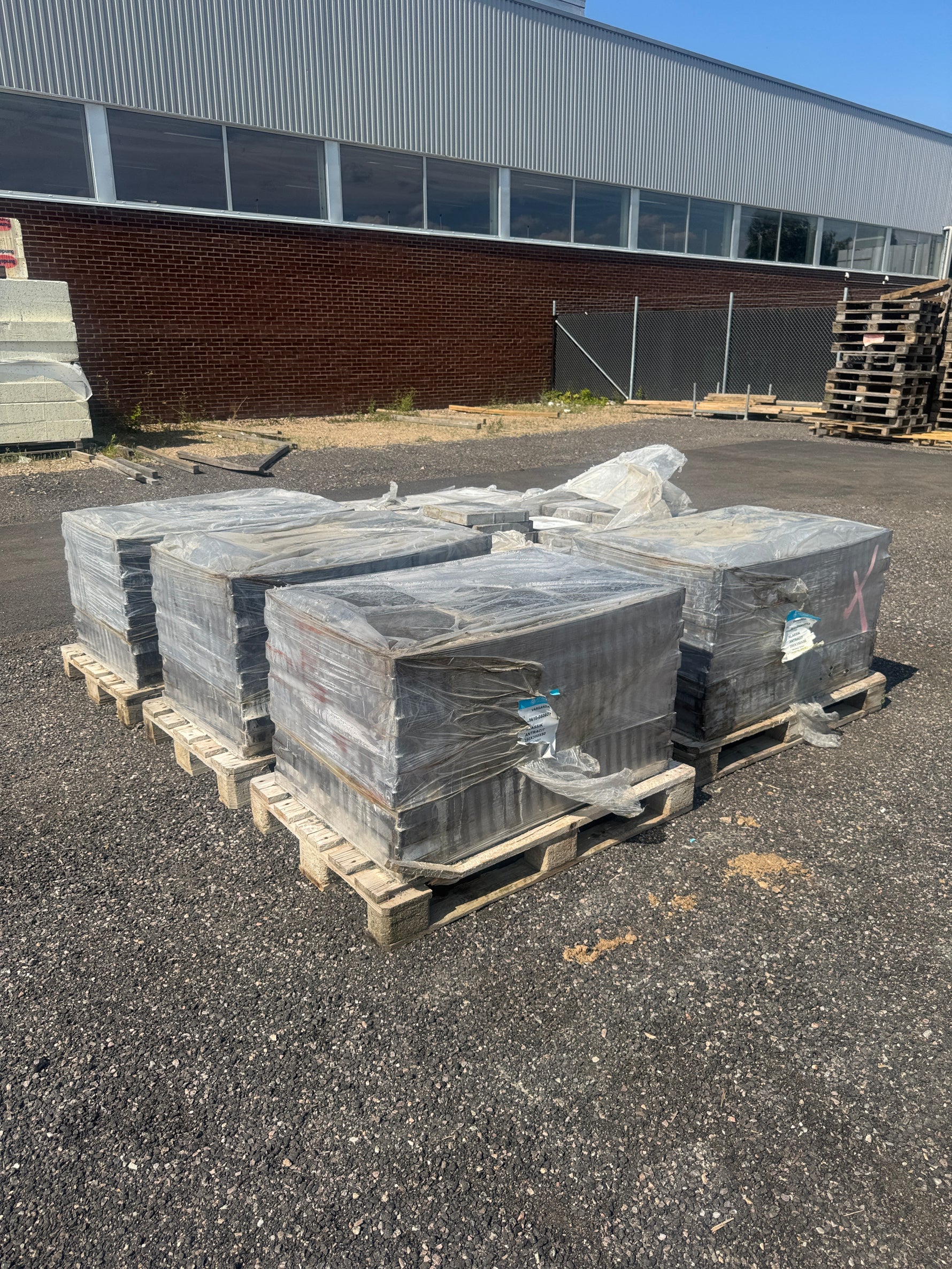 Parti Marksten St Eriks Klassisk Antracit 350x350x50mm 411st