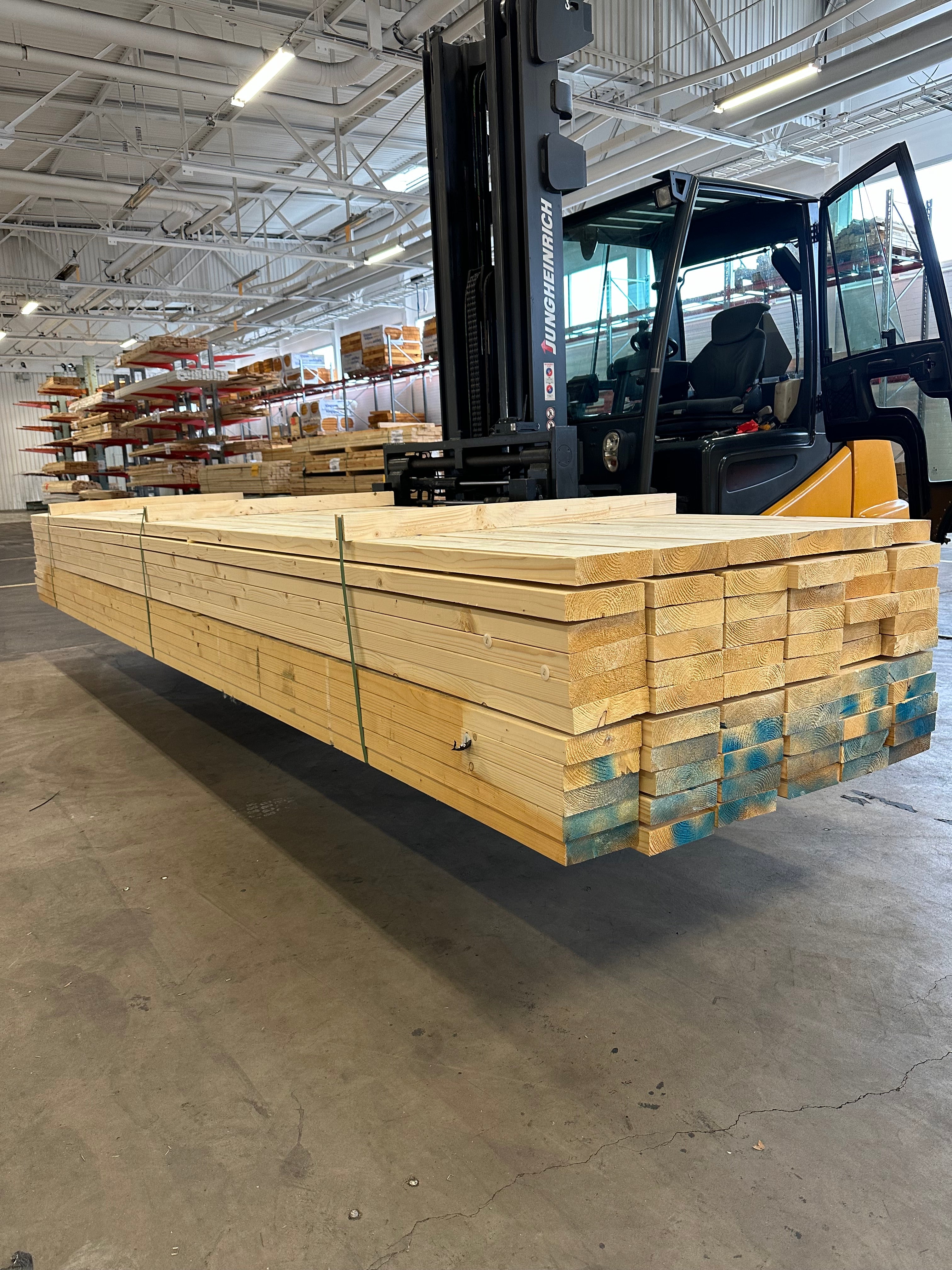 Paket Reglar 45x170 4.80m 66 st C24, Felhyvlat