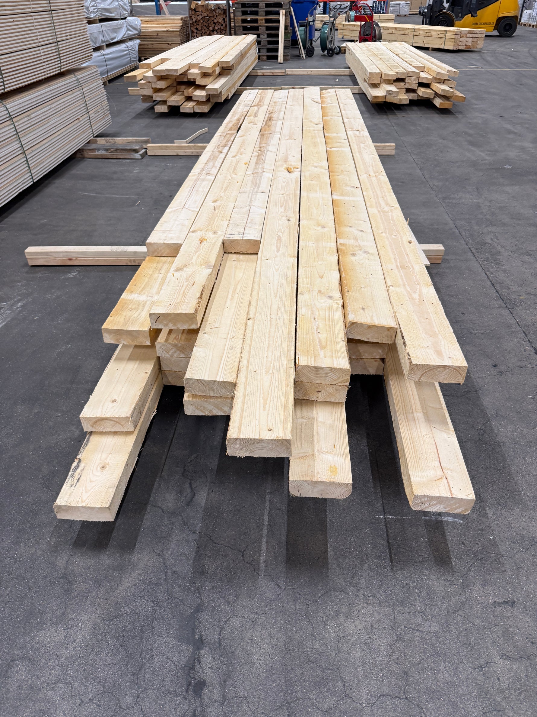 Paket Ohyvlade Reglar 63x160mm 35st (4.20-5.40m)